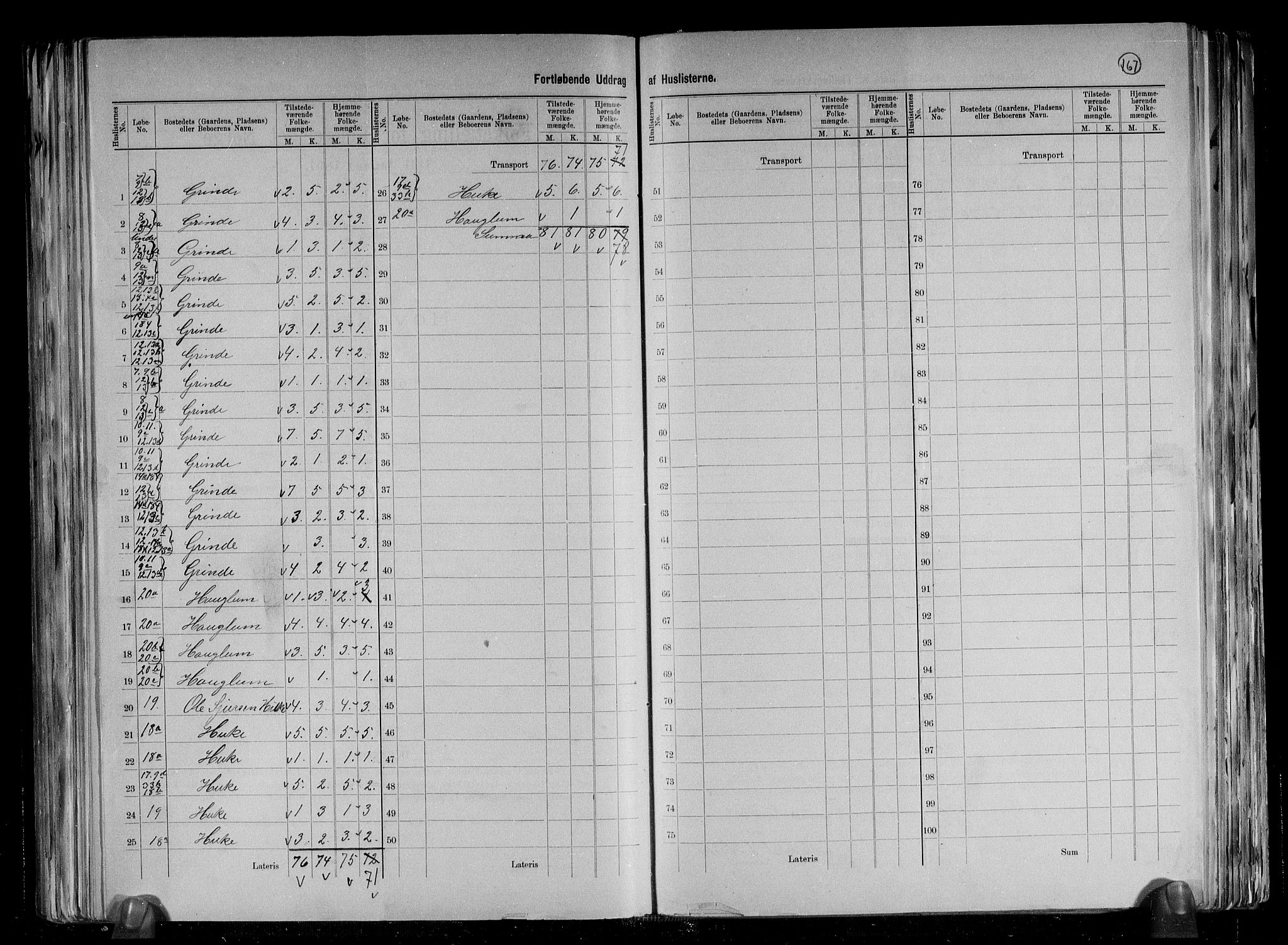 RA, 1891 census for 1419 Leikanger, 1891, p. 9