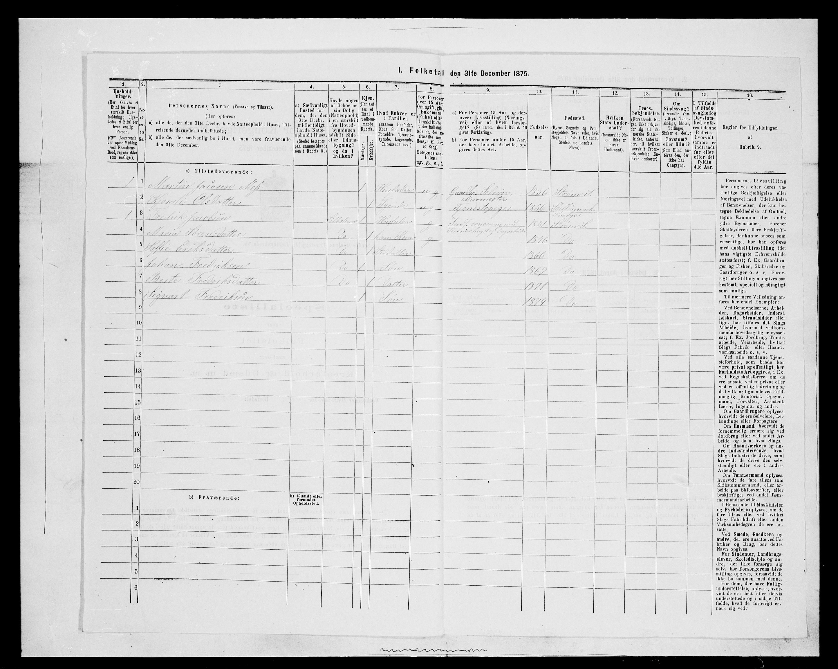 SAH, 1875 census for 0419P Sør-Odal, 1875, p. 1334