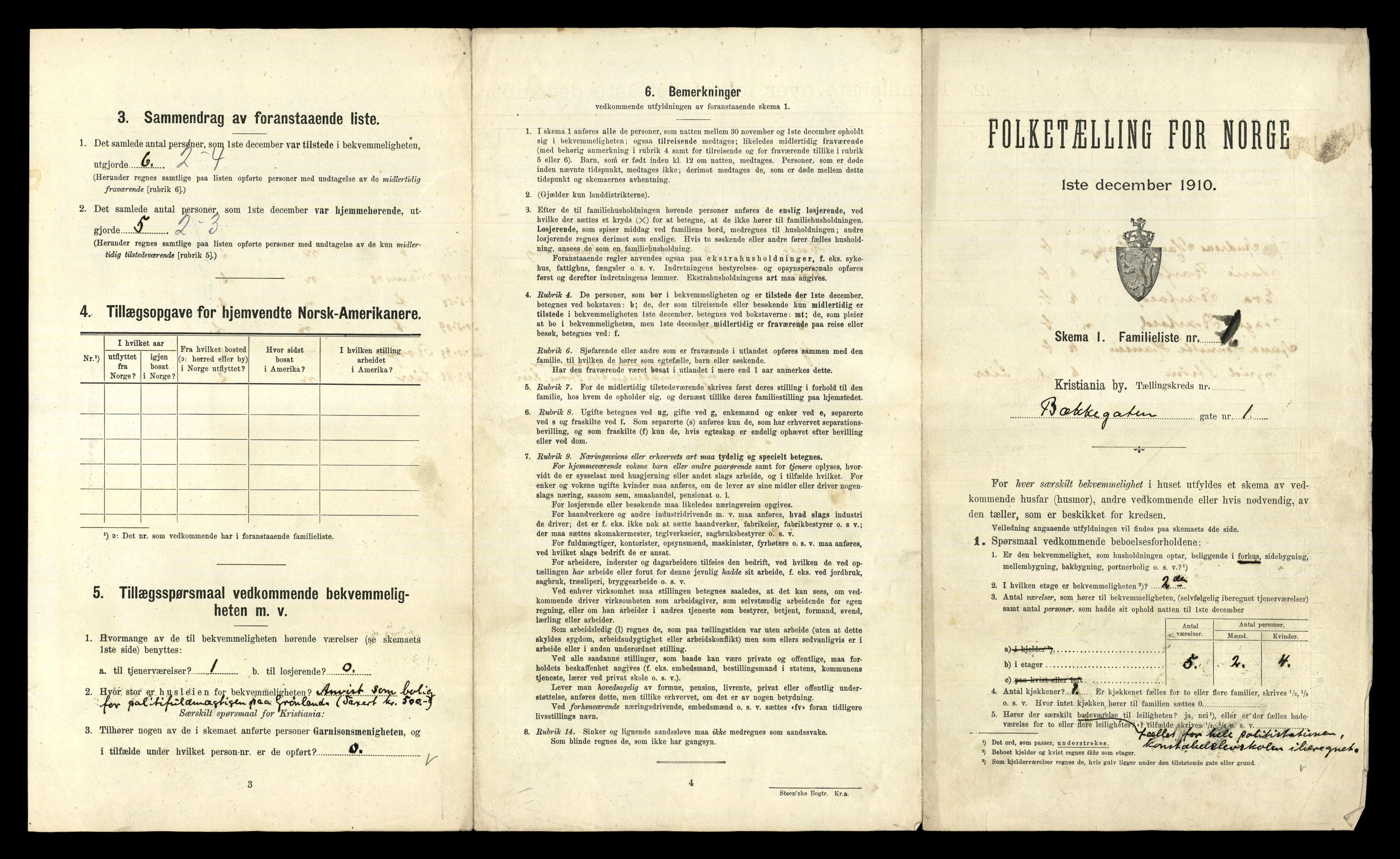 RA, 1910 census for Kristiania, 1910, p. 11997