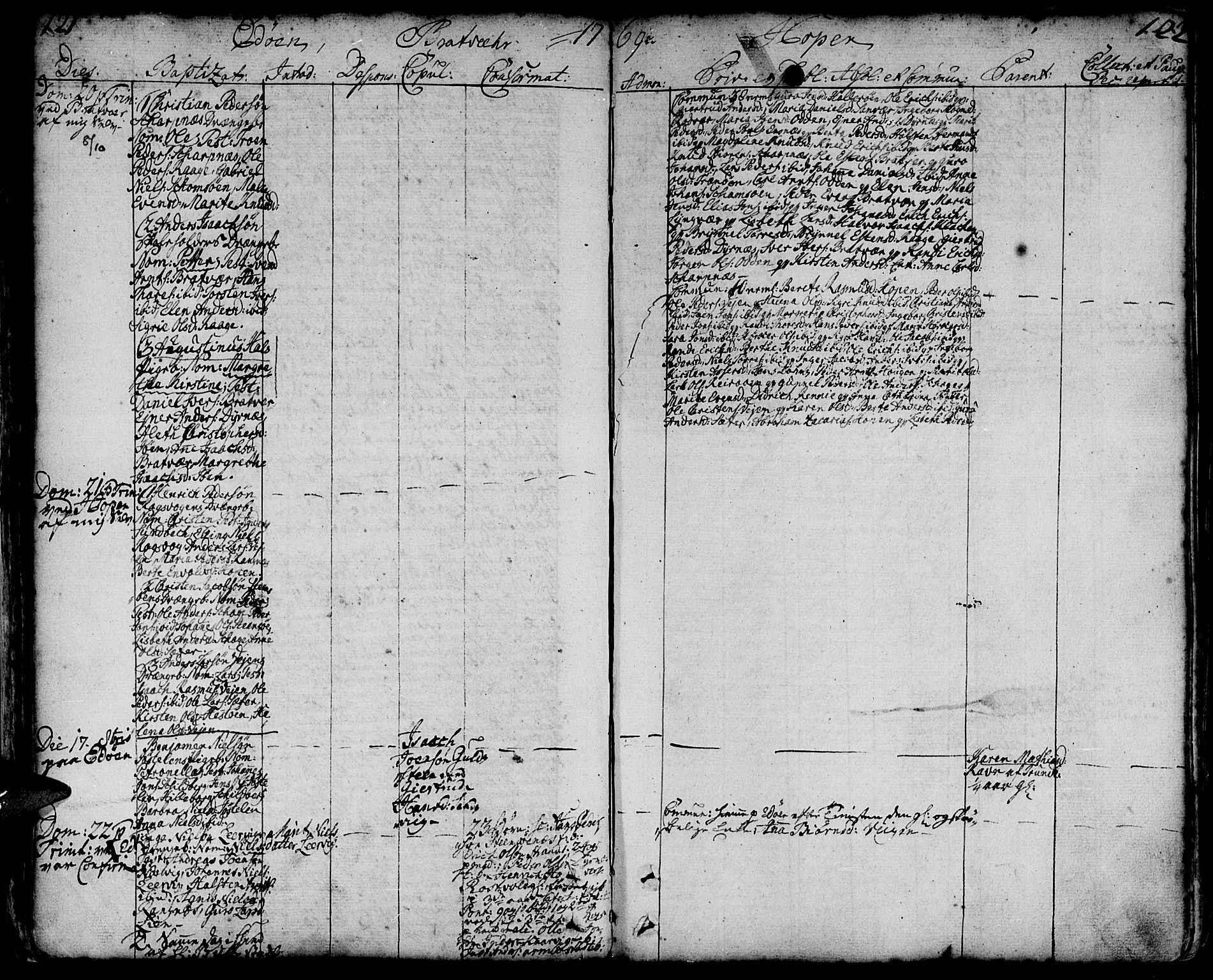 Ministerialprotokoller, klokkerbøker og fødselsregistre - Møre og Romsdal, AV/SAT-A-1454/581/L0932: Parish register (official) no. 581A02, 1767-1823, p. 121-122