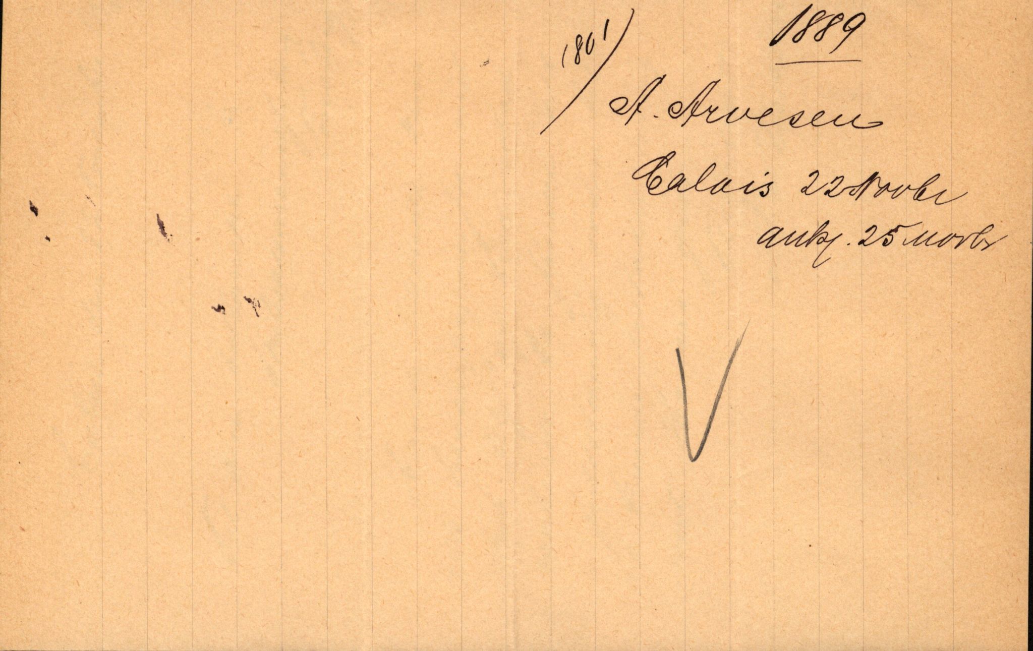 Pa 63 - Østlandske skibsassuranceforening, VEMU/A-1079/G/Ga/L0021/0011: Havaridokumenter / Punctum, Alf, Albatros, Alf av Tønsberg, 1888-1889, p. 9