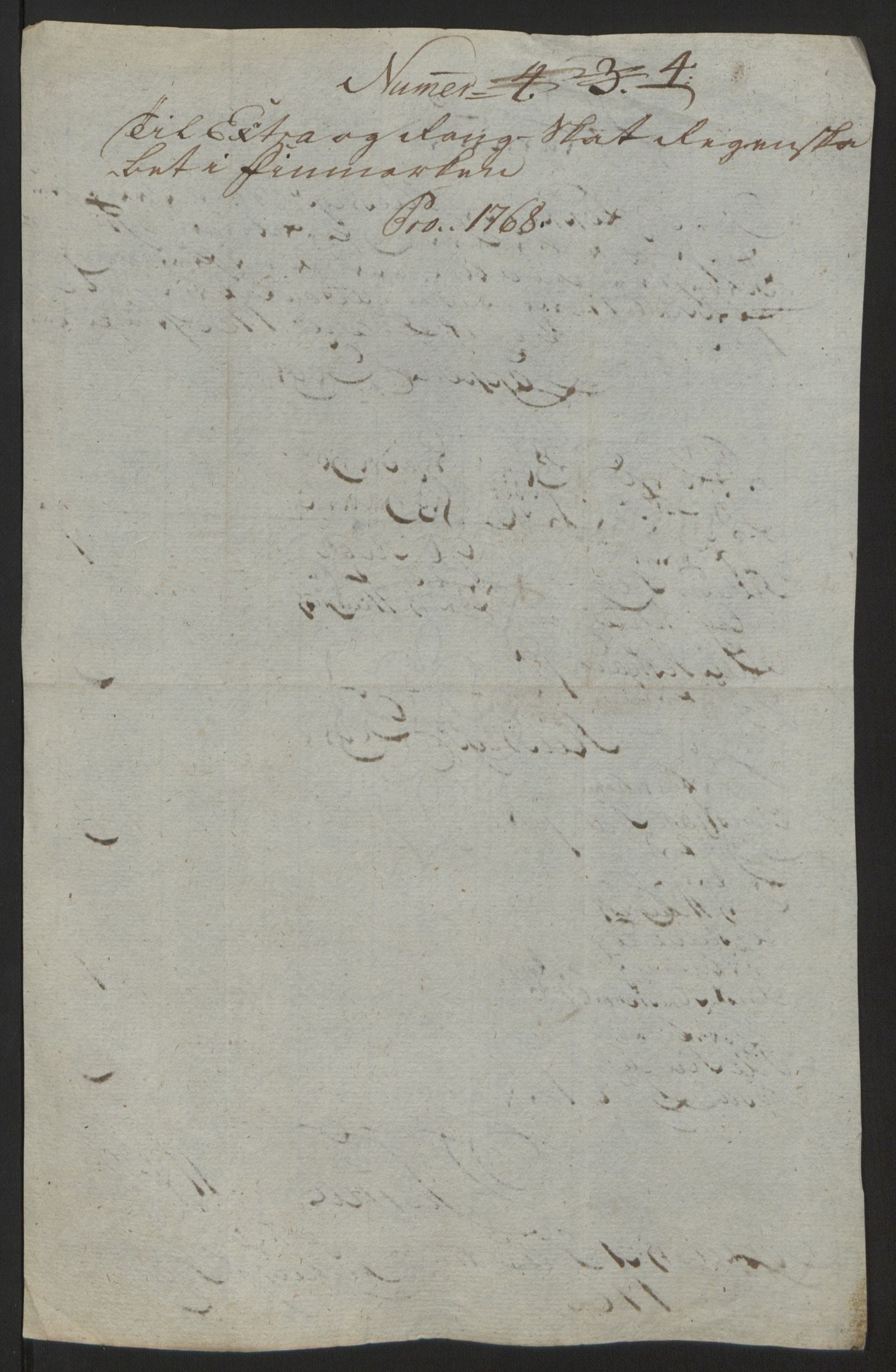 Rentekammeret inntil 1814, Reviderte regnskaper, Fogderegnskap, RA/EA-4092/R69/L4910: Ekstraskatten  Finnmark/Vardøhus, 1762-1772, p. 267