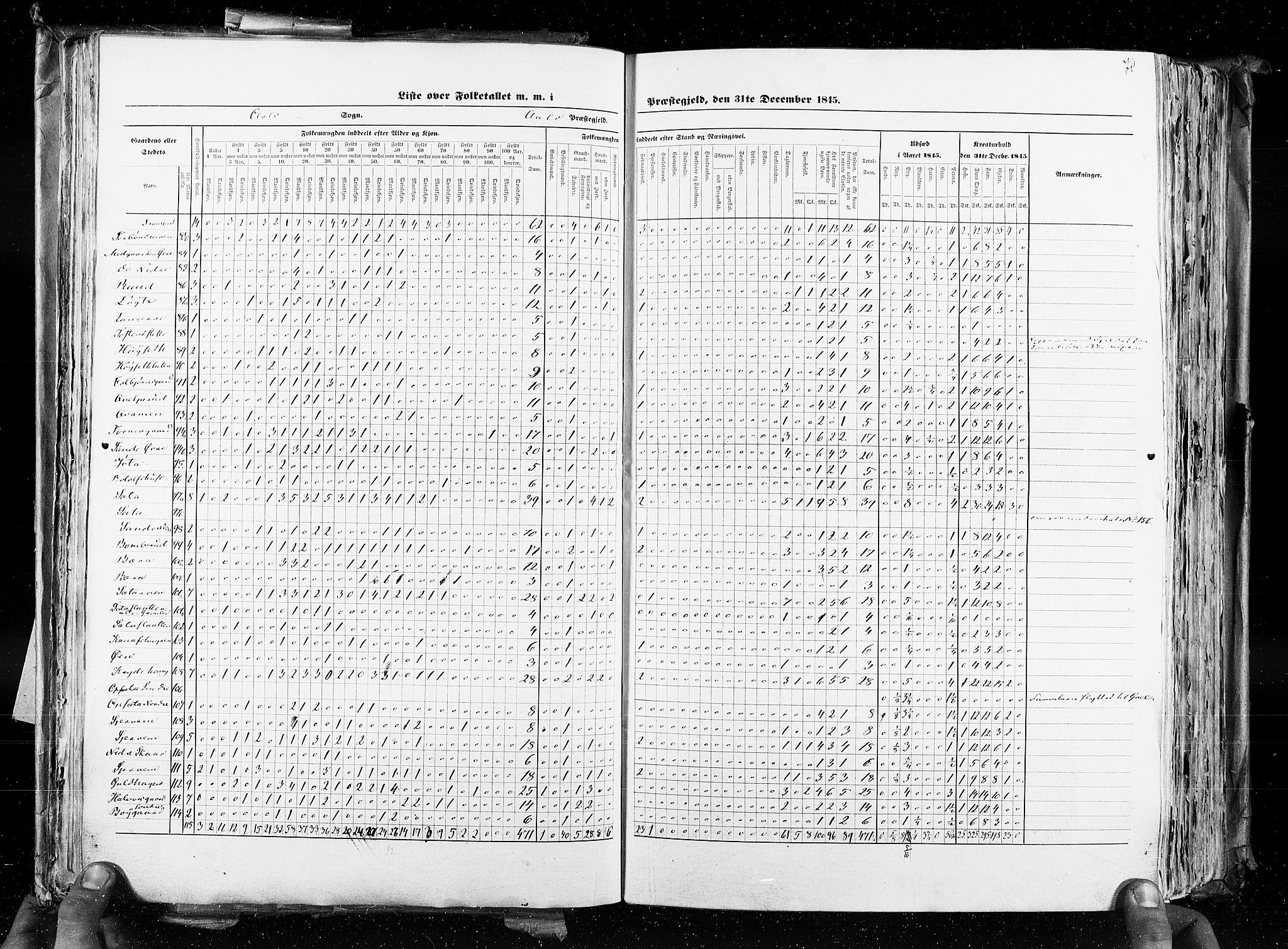 RA, Census 1845, vol. 4: Buskerud amt og Jarlsberg og Larvik amt, 1845, p. 78