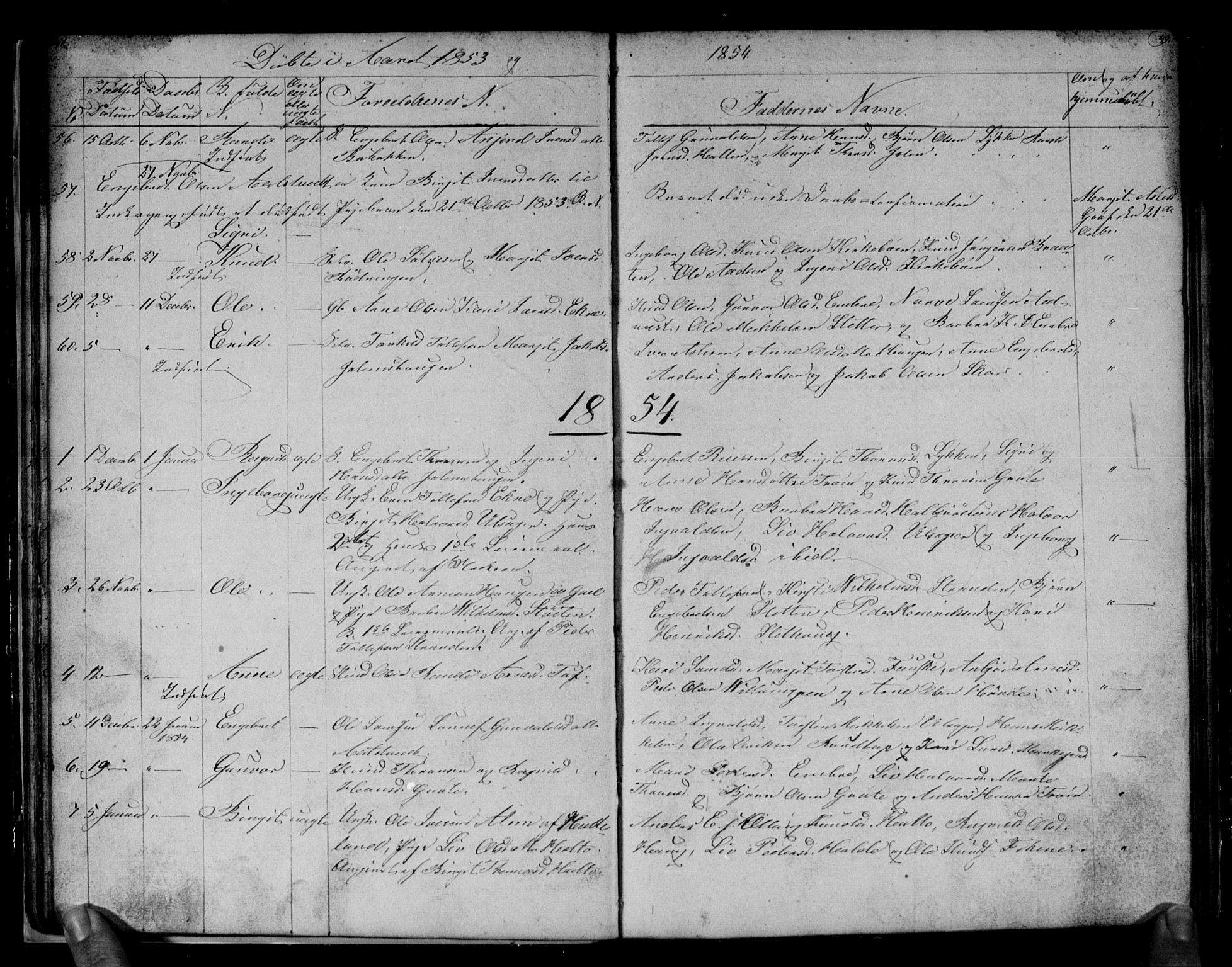 Gol kirkebøker, SAKO/A-226/G/Gb/L0003: Parish register (copy) no. II 3, 1844-1858, p. 48-49