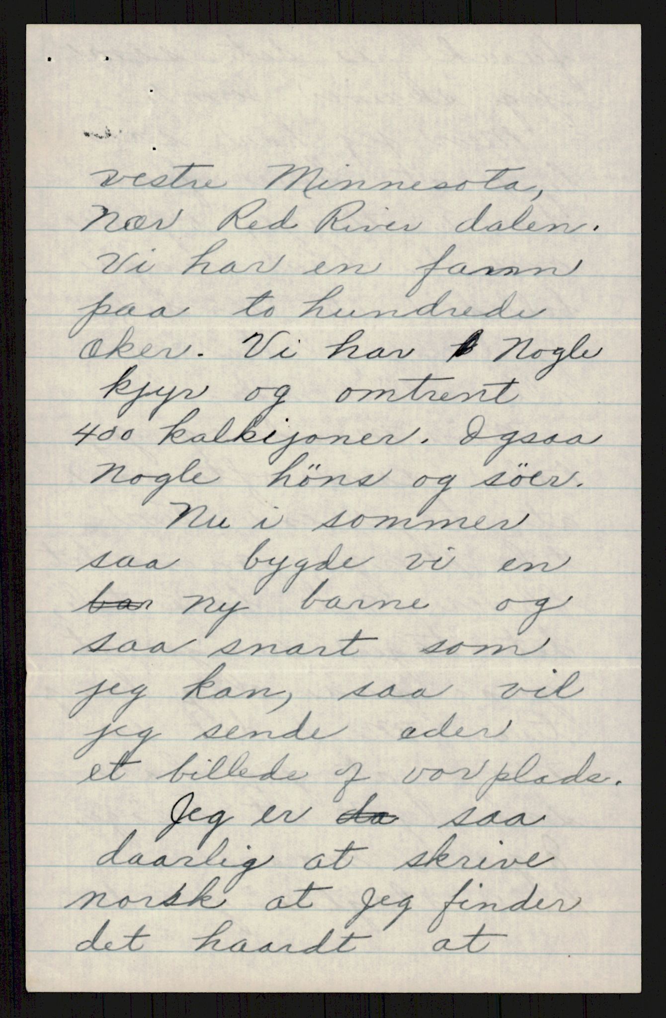 Samlinger til kildeutgivelse, Amerikabrevene, AV/RA-EA-4057/F/L0002: Innlån fra Oslo: Garborgbrevene III - V, 1838-1914, p. 10