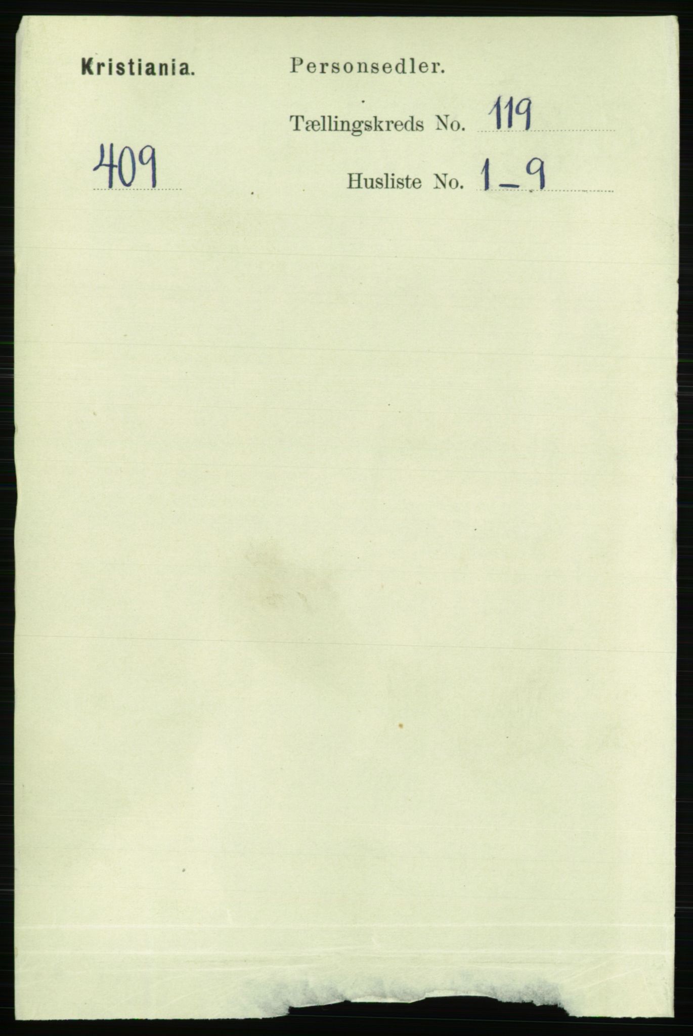 RA, 1891 census for 0301 Kristiania, 1891, p. 63722