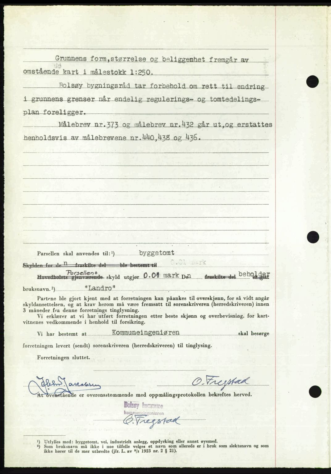 Romsdal sorenskriveri, AV/SAT-A-4149/1/2/2C: Mortgage book no. A32, 1950-1950, Diary no: : 283/1950