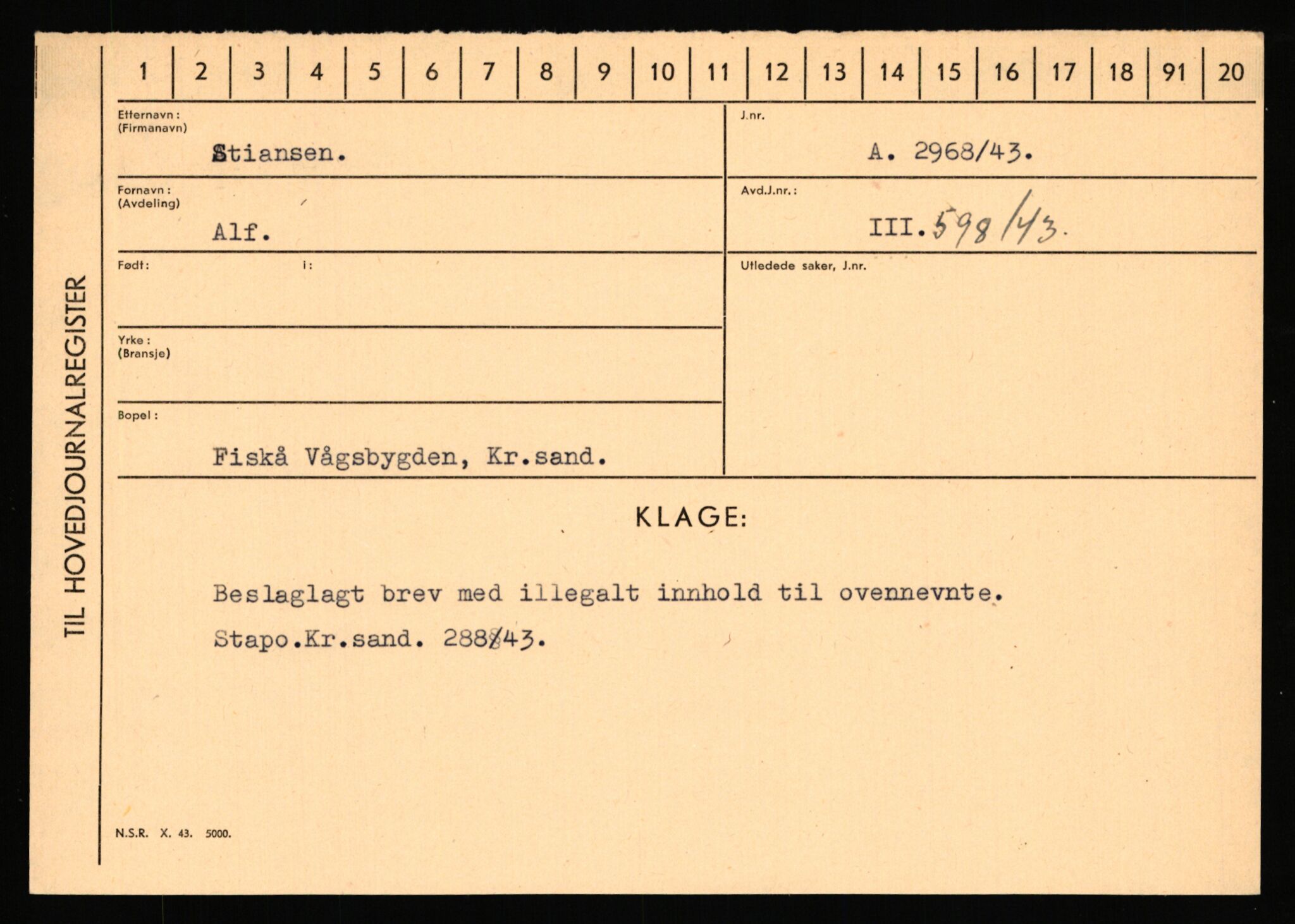 Statspolitiet - Hovedkontoret / Osloavdelingen, AV/RA-S-1329/C/Ca/L0014: Seterlien - Svartås, 1943-1945, p. 3672