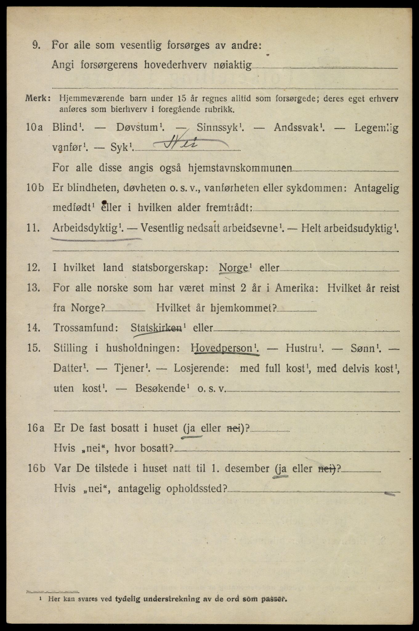 SAO, 1920 census for Askim, 1920, p. 1969