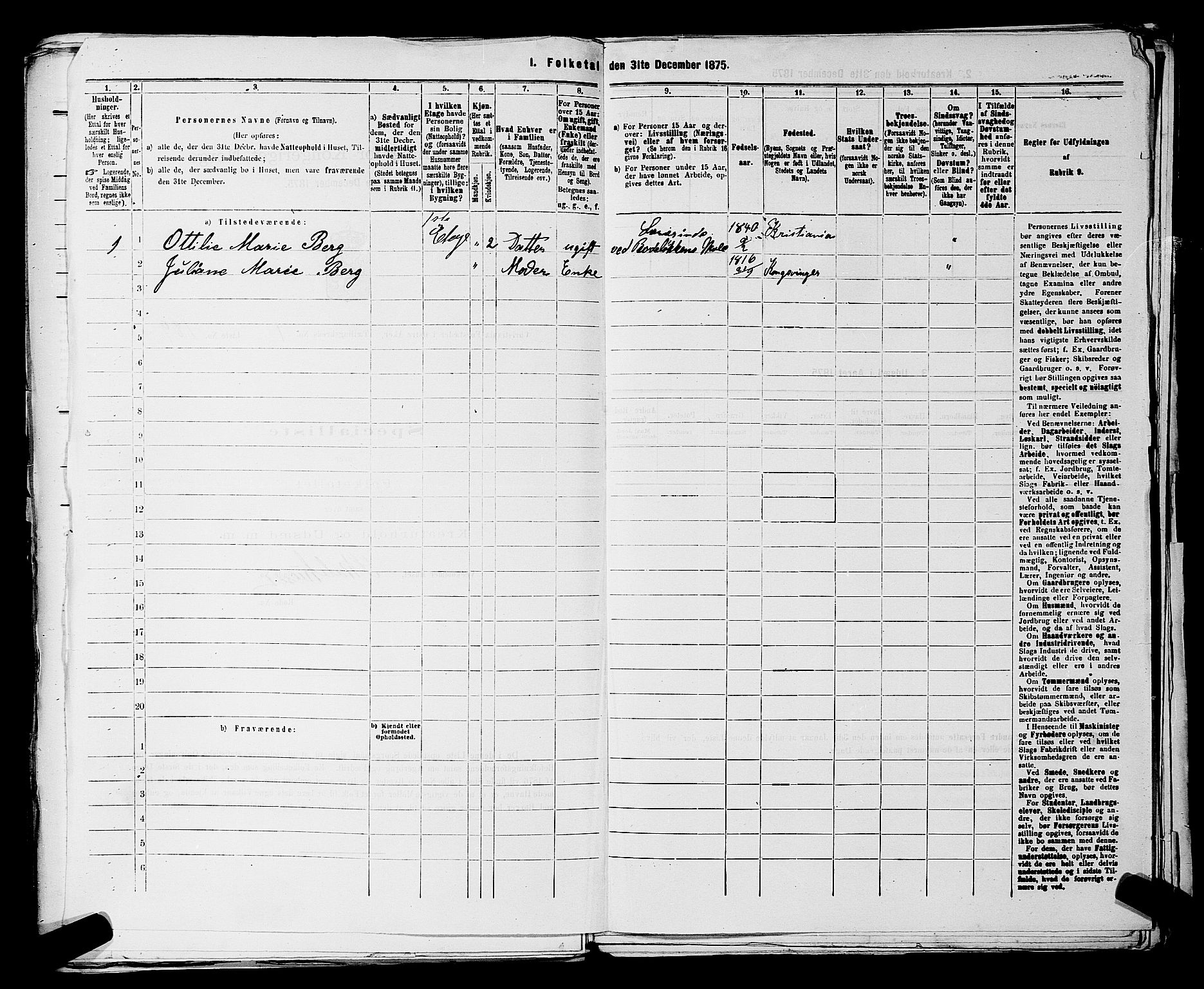 RA, 1875 census for 0218bP Østre Aker, 1875, p. 763