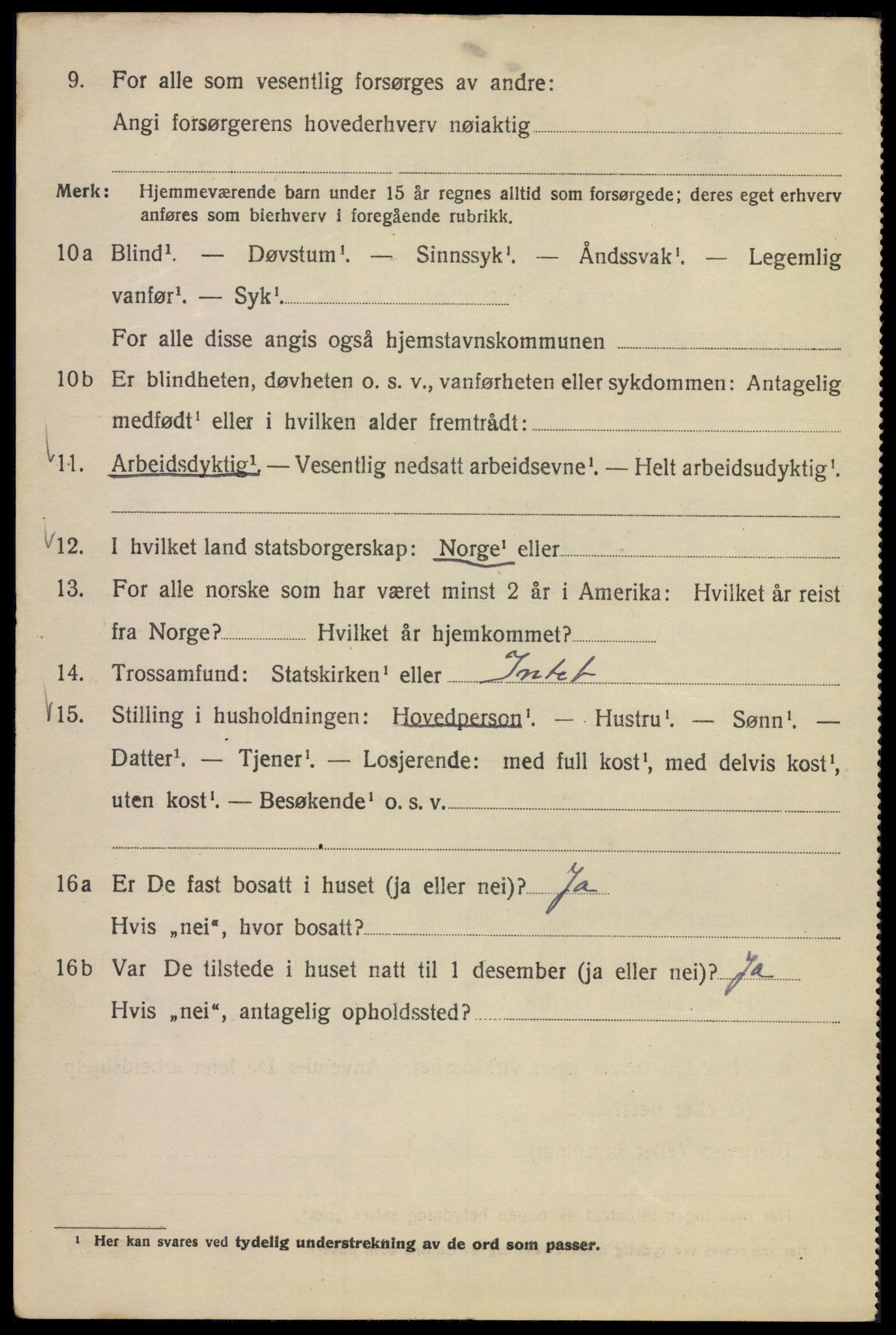 SAO, 1920 census for Kristiania, 1920, p. 419624