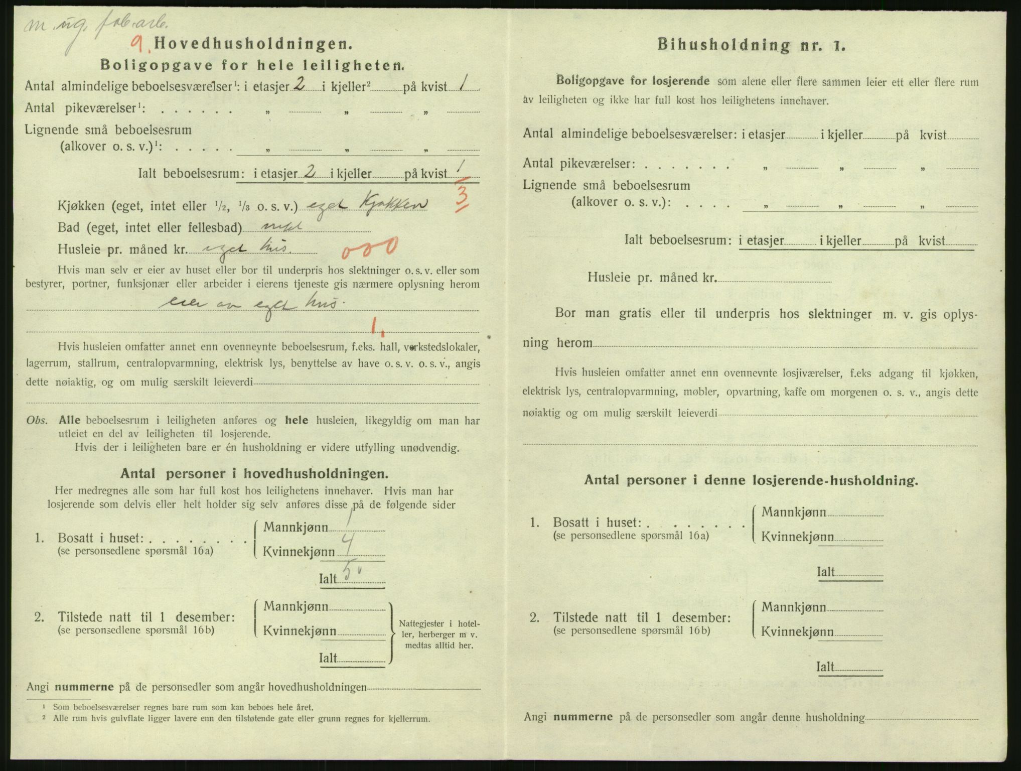 SAK, 1920 census for Risør, 1920, p. 1692