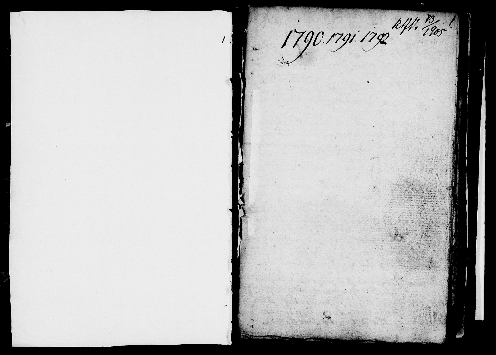 Ringsaker prestekontor, SAH/PREST-014/I/Ia/L0005/0005: Parish register draft no. 1E, 1790-1792, p. 0-1