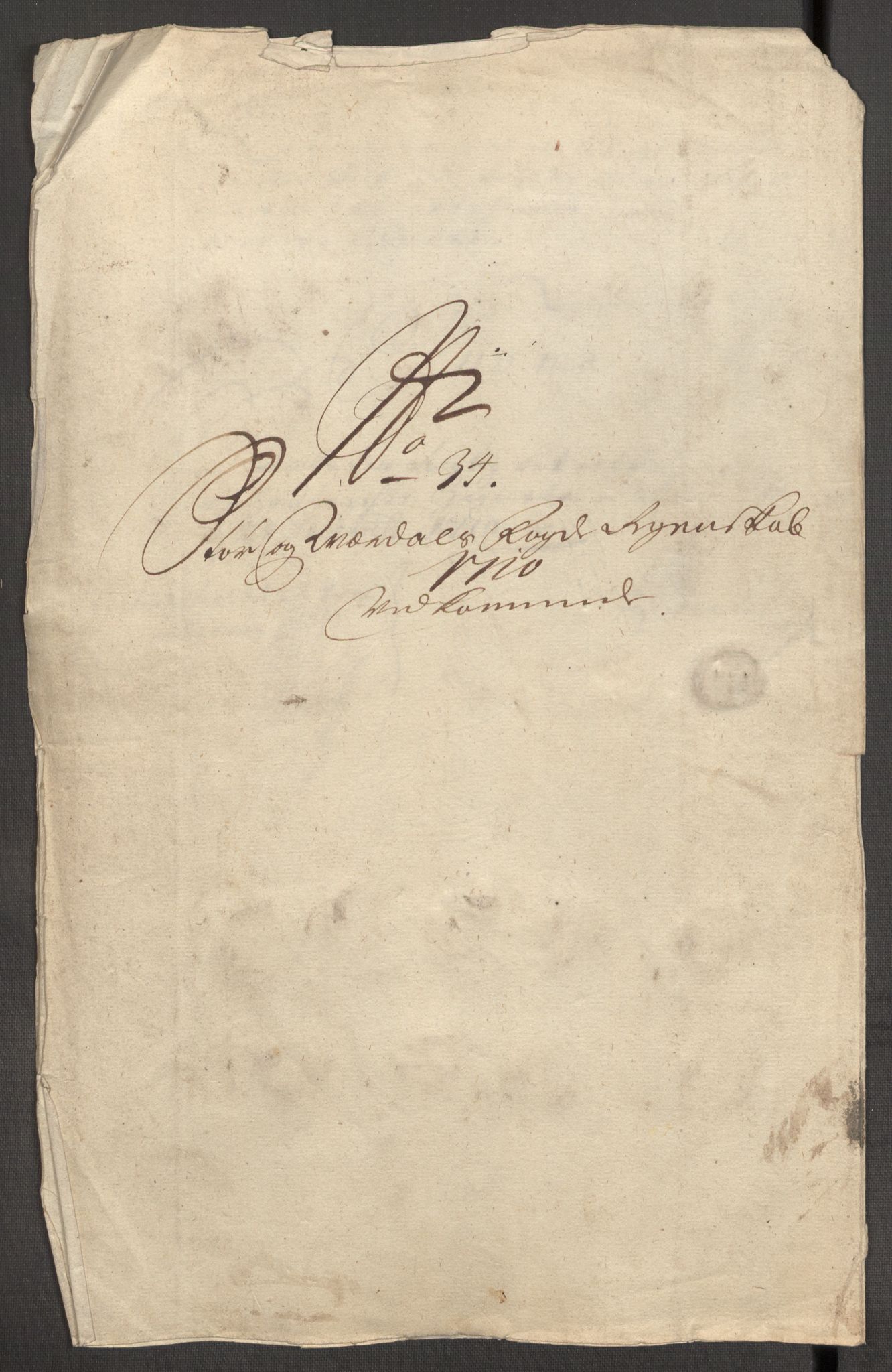 Rentekammeret inntil 1814, Reviderte regnskaper, Fogderegnskap, AV/RA-EA-4092/R62/L4200: Fogderegnskap Stjørdal og Verdal, 1710, p. 265