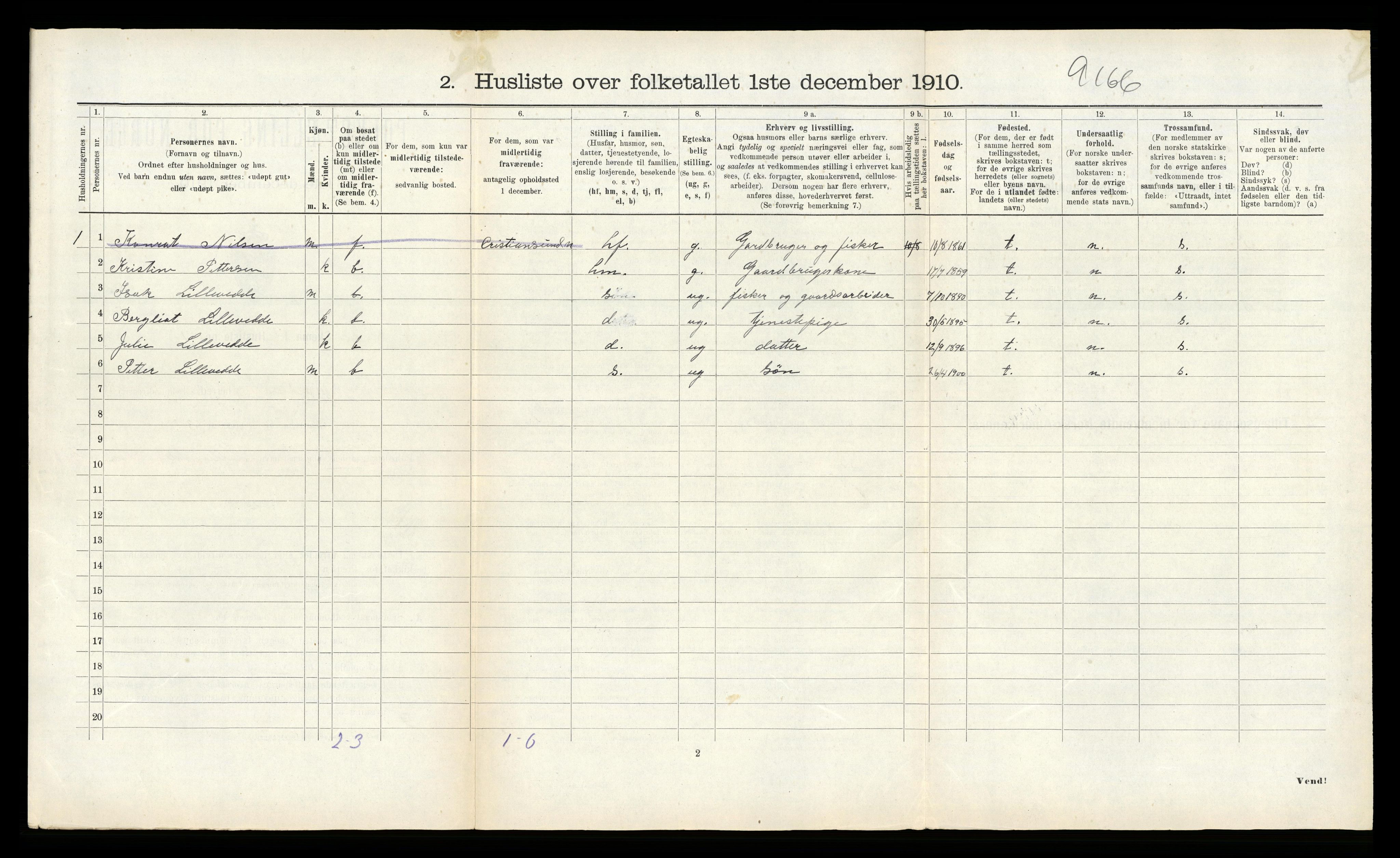 RA, 1910 census for Nærøy, 1910, p. 144