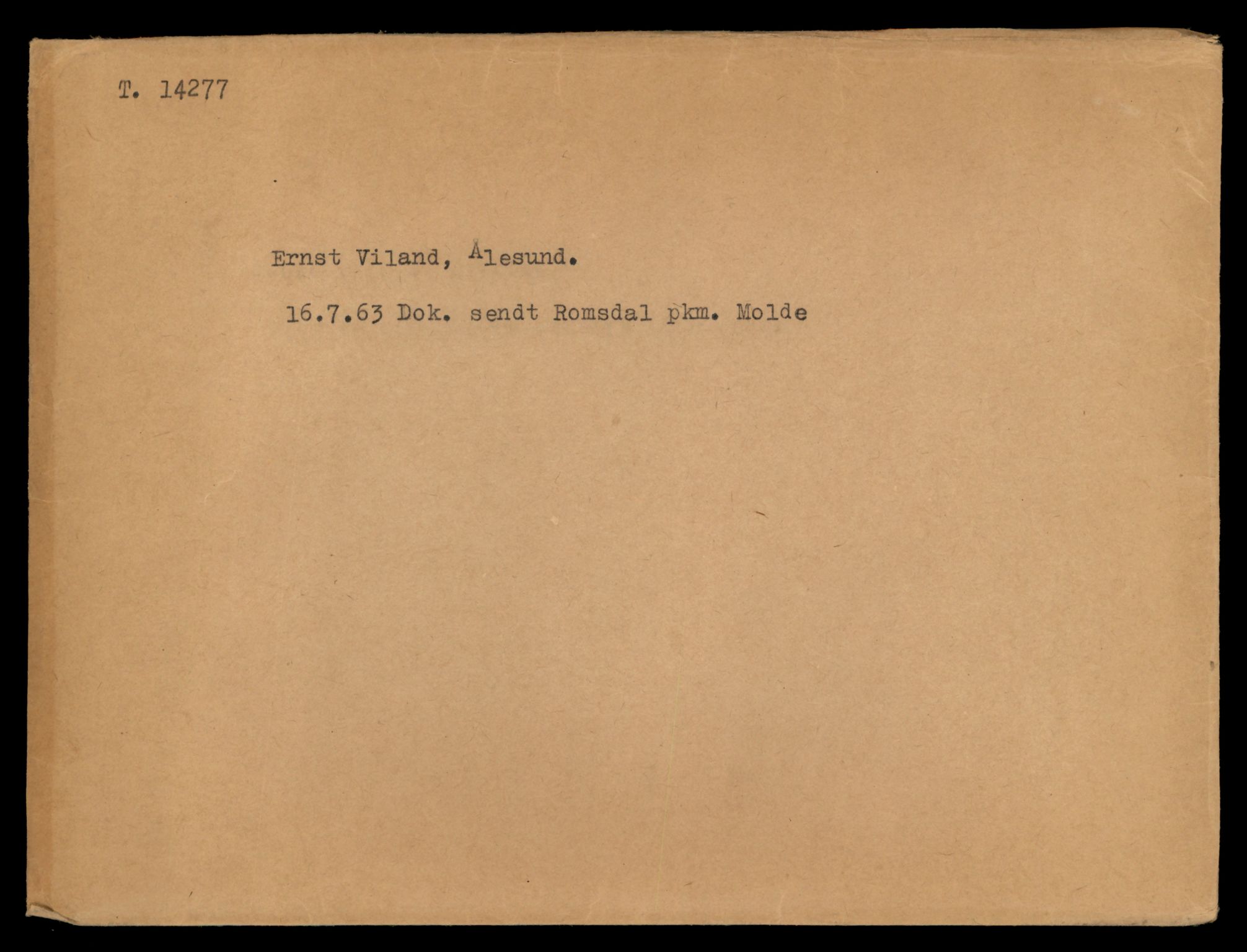 Møre og Romsdal vegkontor - Ålesund trafikkstasjon, AV/SAT-A-4099/F/Fe/L0044: Registreringskort for kjøretøy T 14205 - T 14319, 1927-1998, p. 2115