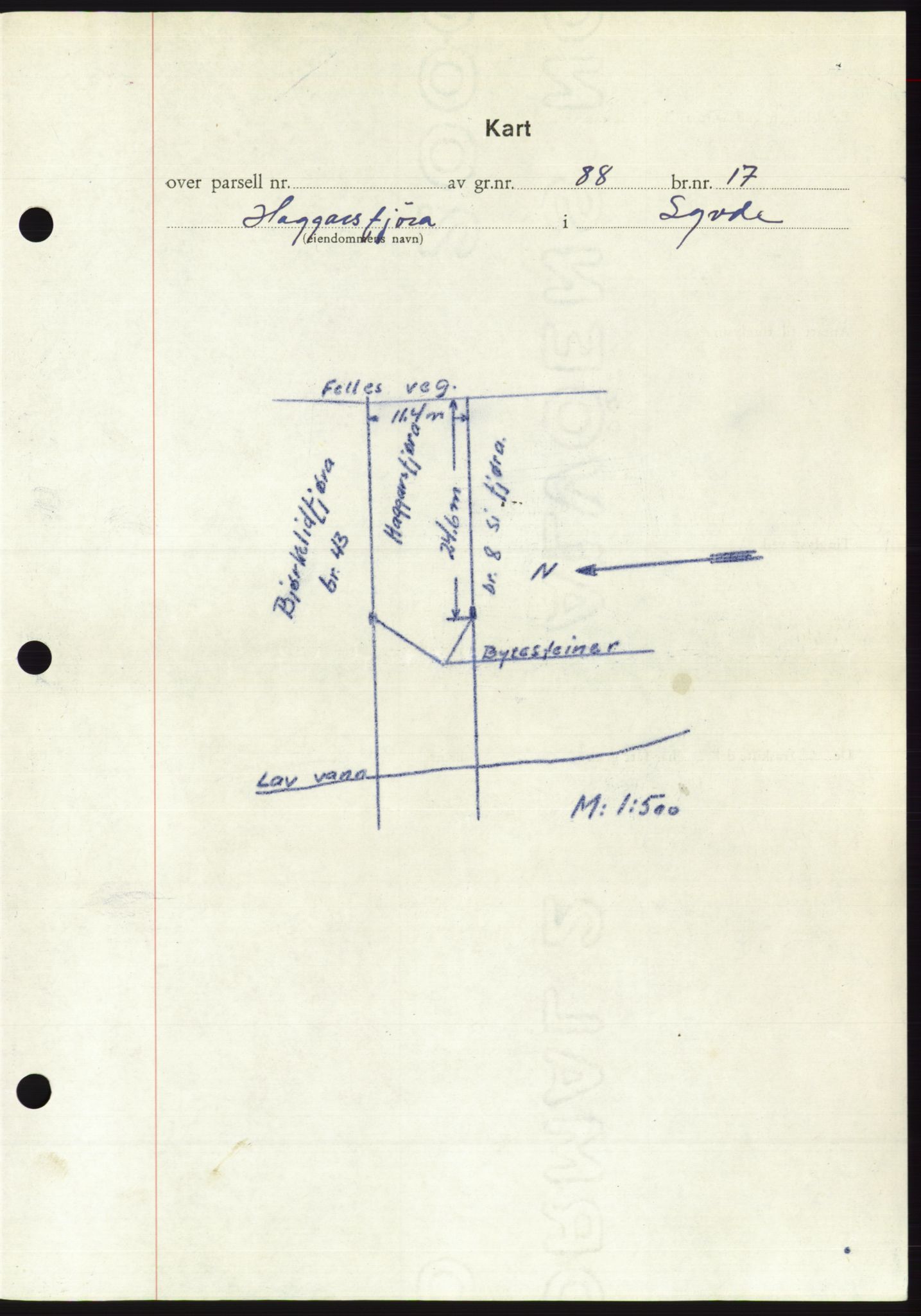 Søre Sunnmøre sorenskriveri, AV/SAT-A-4122/1/2/2C/L0100: Mortgage book no. 26A, 1954-1955, Diary no: : 962/1955