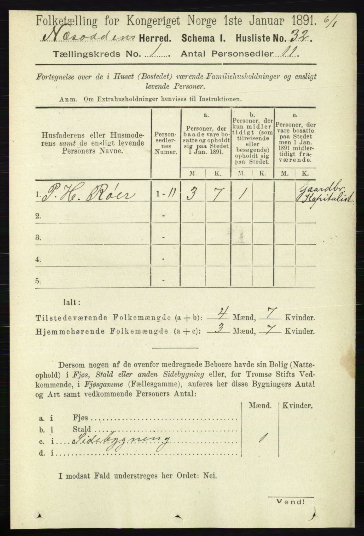 RA, 1891 census for 0216 Nesodden, 1891, p. 48