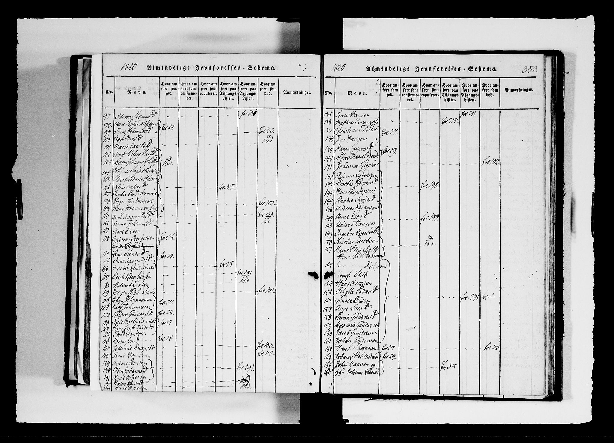 Hobøl prestekontor Kirkebøker, AV/SAO-A-2002/F/Fa/L0002: Parish register (official) no. I 2, 1814-1841, p. 353