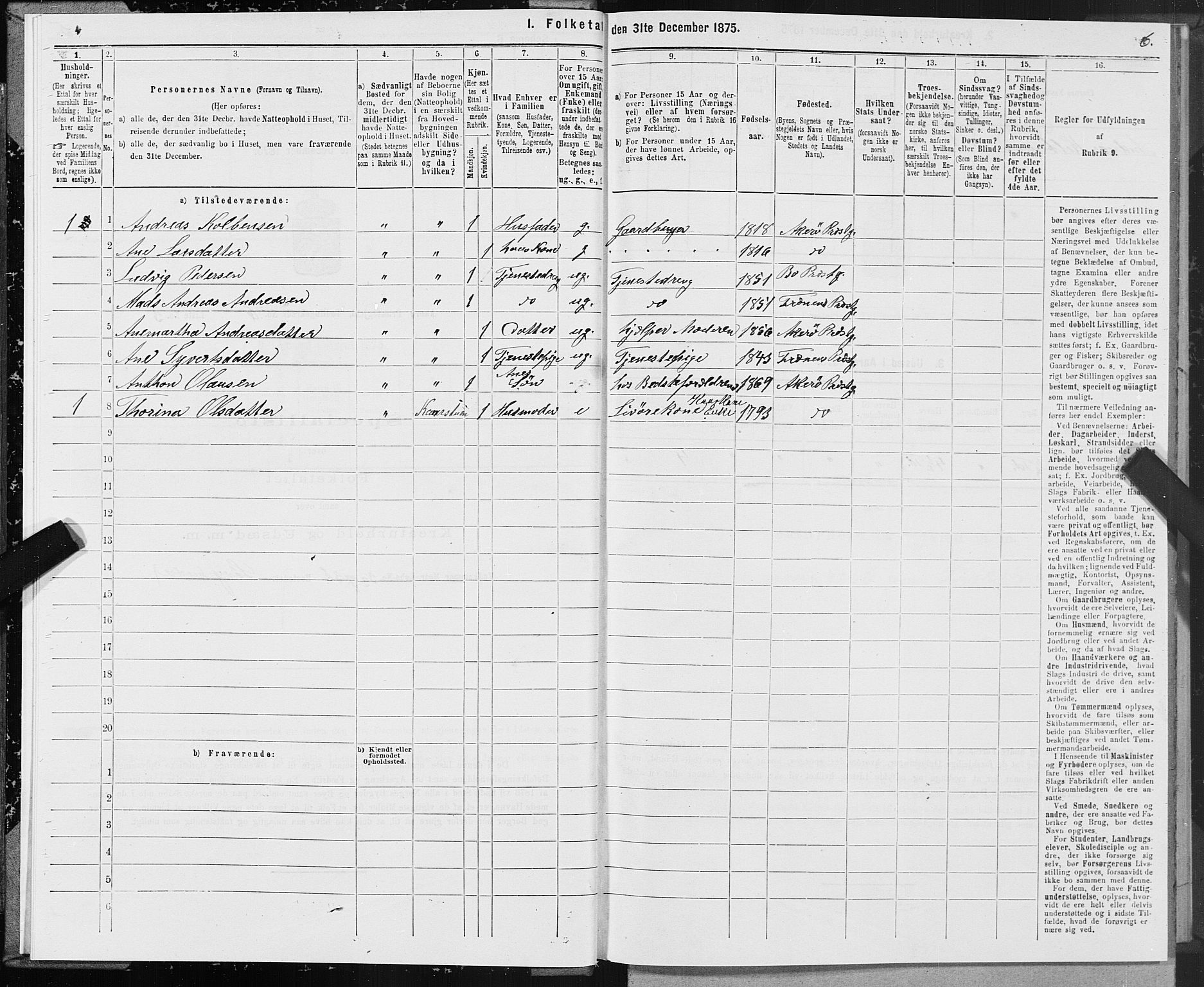 SAT, 1875 census for 1545P Aukra, 1875, p. 3006