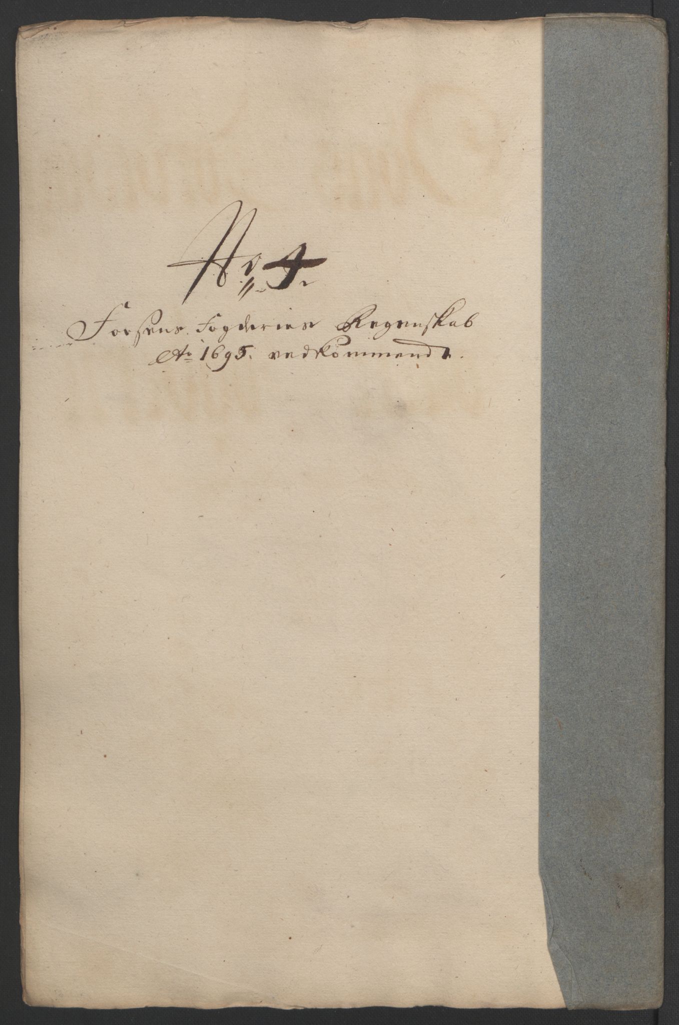 Rentekammeret inntil 1814, Reviderte regnskaper, Fogderegnskap, AV/RA-EA-4092/R57/L3851: Fogderegnskap Fosen, 1695-1696, p. 84