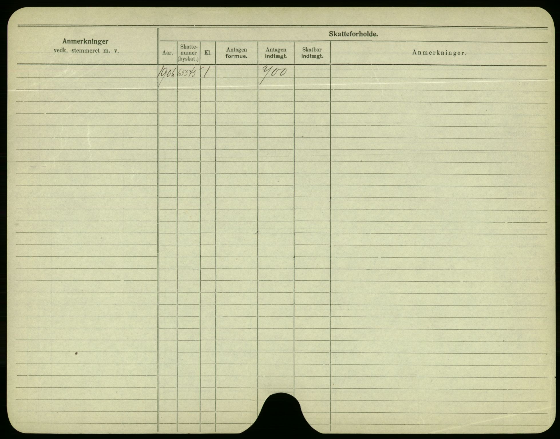 Oslo folkeregister, Registerkort, AV/SAO-A-11715/F/Fa/Fac/L0003: Menn, 1906-1914, p. 816b