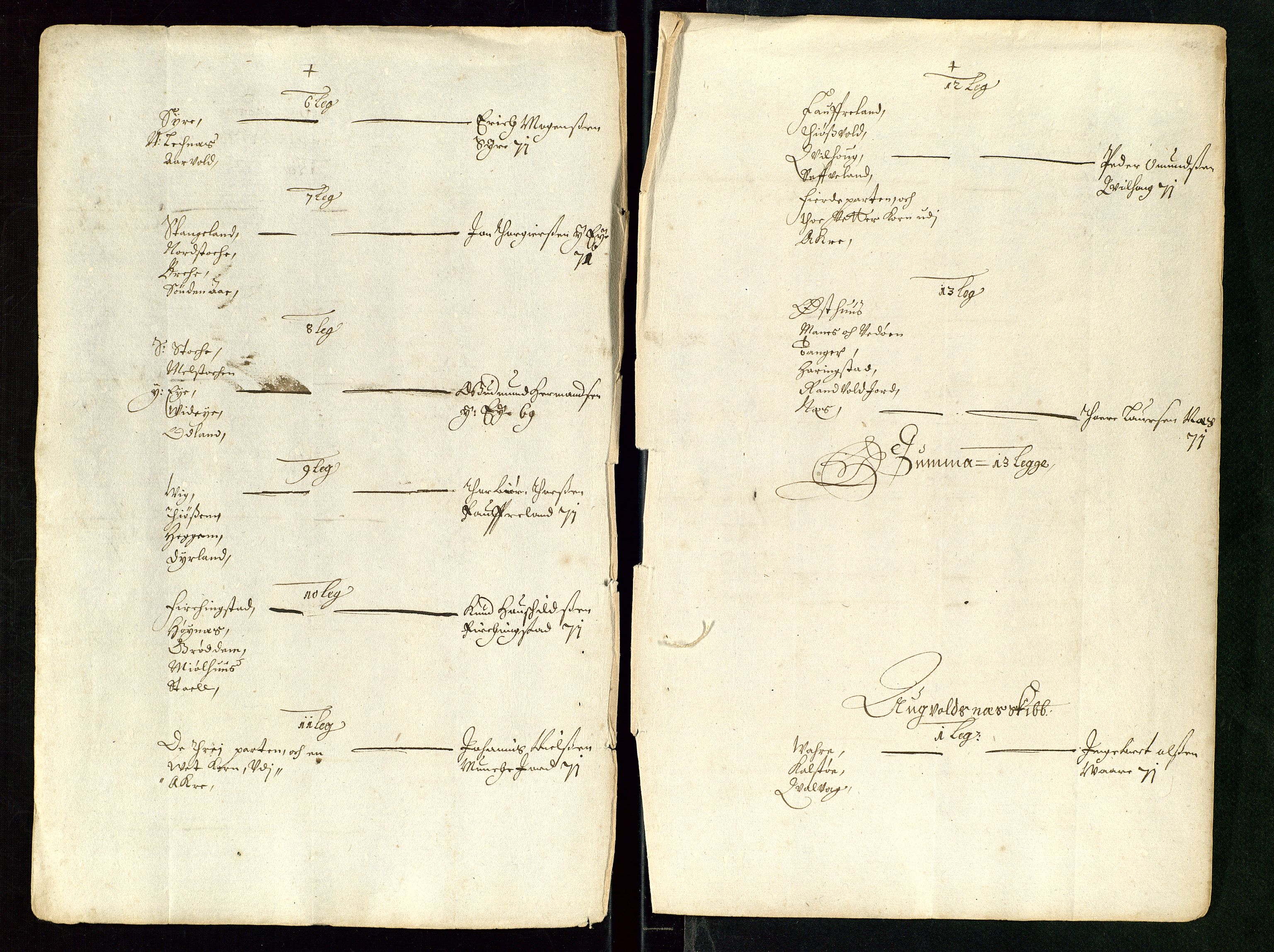 Stavanger len, AV/SAST-A-101870/Ob/L0025: Diverse, 1644-1661, p. 268