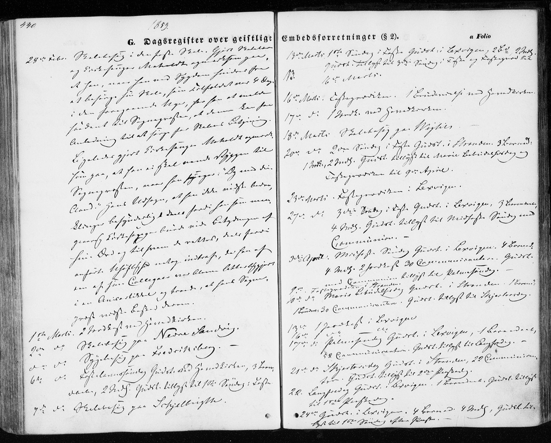 Ministerialprotokoller, klokkerbøker og fødselsregistre - Nord-Trøndelag, SAT/A-1458/701/L0008: Parish register (official) no. 701A08 /1, 1854-1863, p. 440