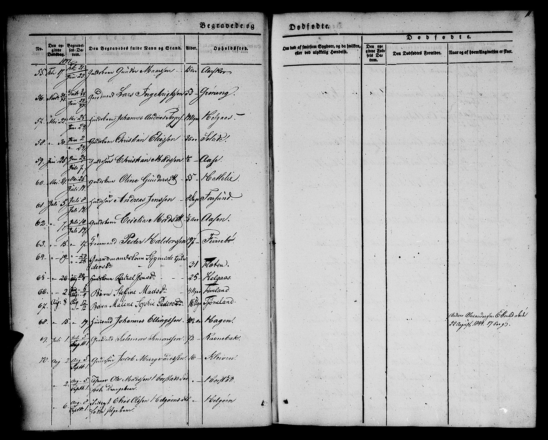 Førde sokneprestembete, SAB/A-79901/H/Haa/Haaa/L0008: Parish register (official) no. A 8, 1843-1860, p. 11