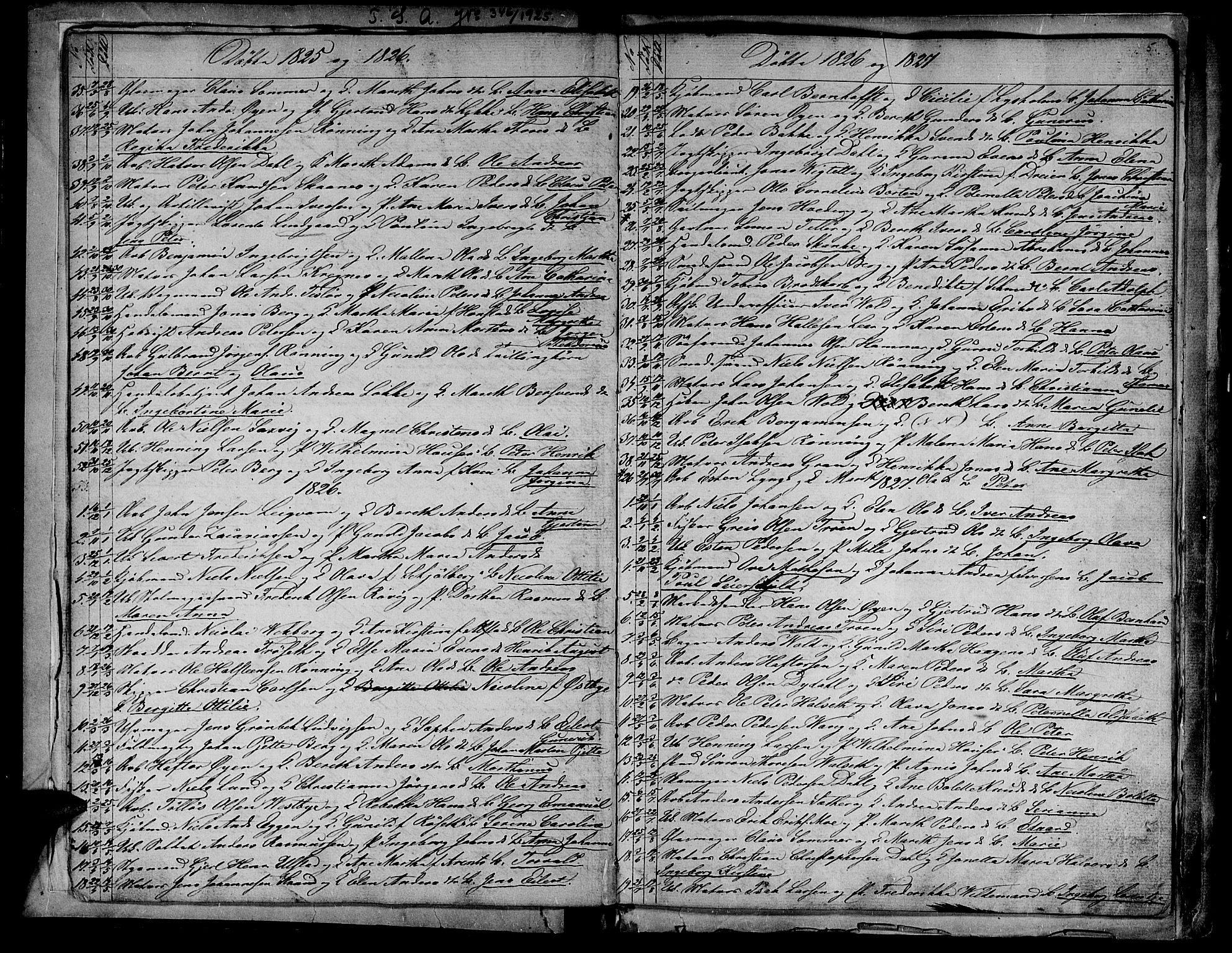 Ministerialprotokoller, klokkerbøker og fødselsregistre - Sør-Trøndelag, SAT/A-1456/604/L0182: Parish register (official) no. 604A03, 1818-1850, p. 5