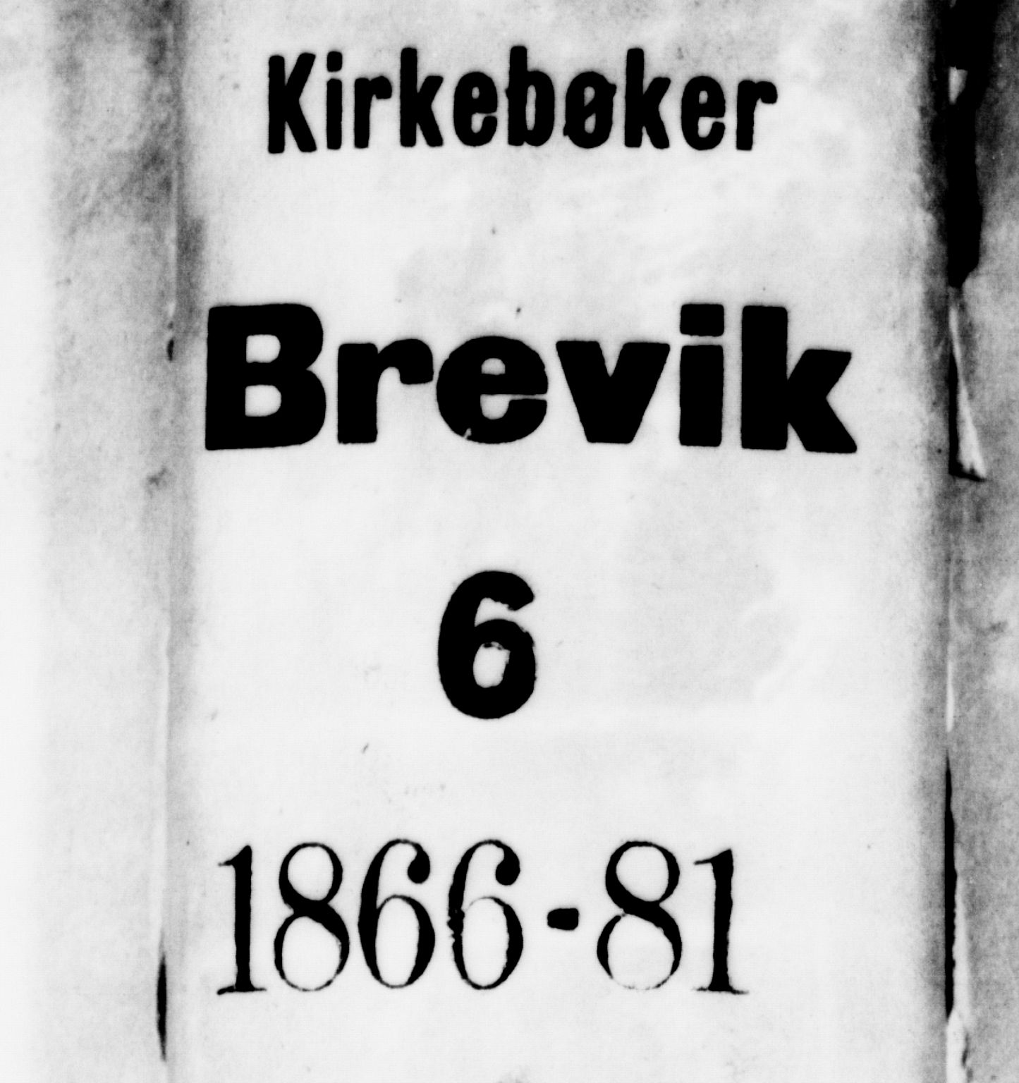 Brevik kirkebøker, AV/SAKO-A-255/G/Ga/L0003: Parish register (copy) no. 3, 1866-1881