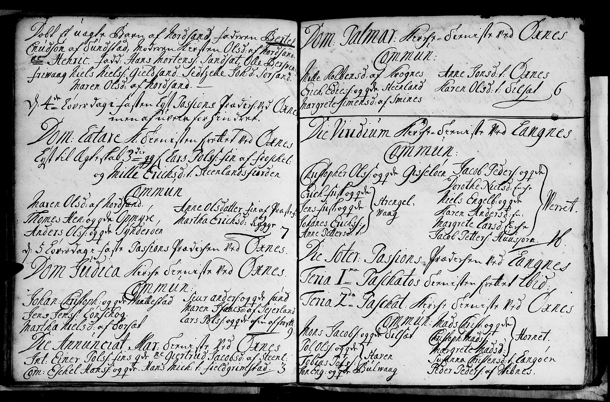 Ministerialprotokoller, klokkerbøker og fødselsregistre - Nordland, SAT/A-1459/893/L1328: Parish register (official) no. 893A01, 1718-1749