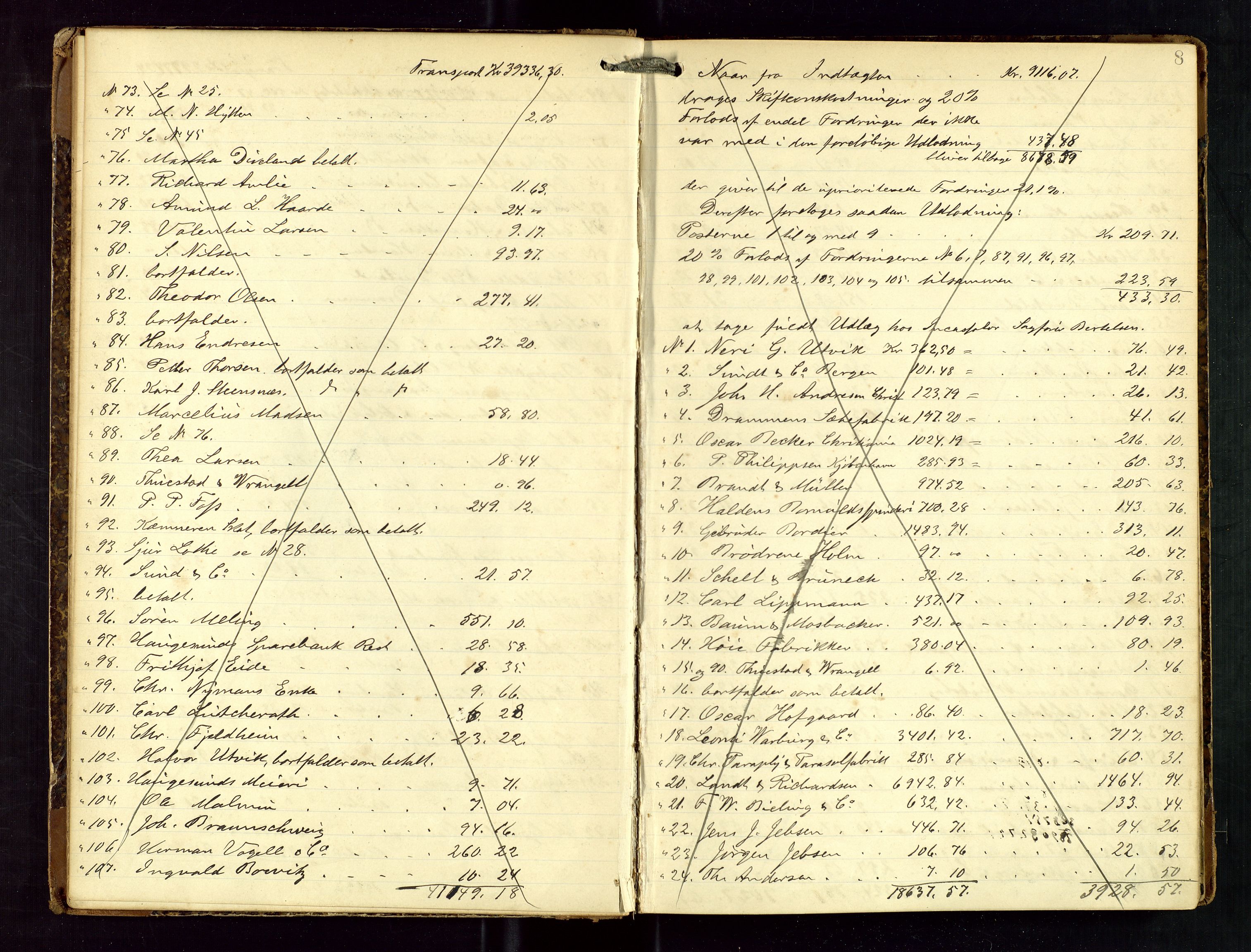 Haugesund tingrett, AV/SAST-A-101415/01/IV/IVD/L0001: Skifteutlodningsprotokoll, med register, 1897-1904, p. 7b-8a