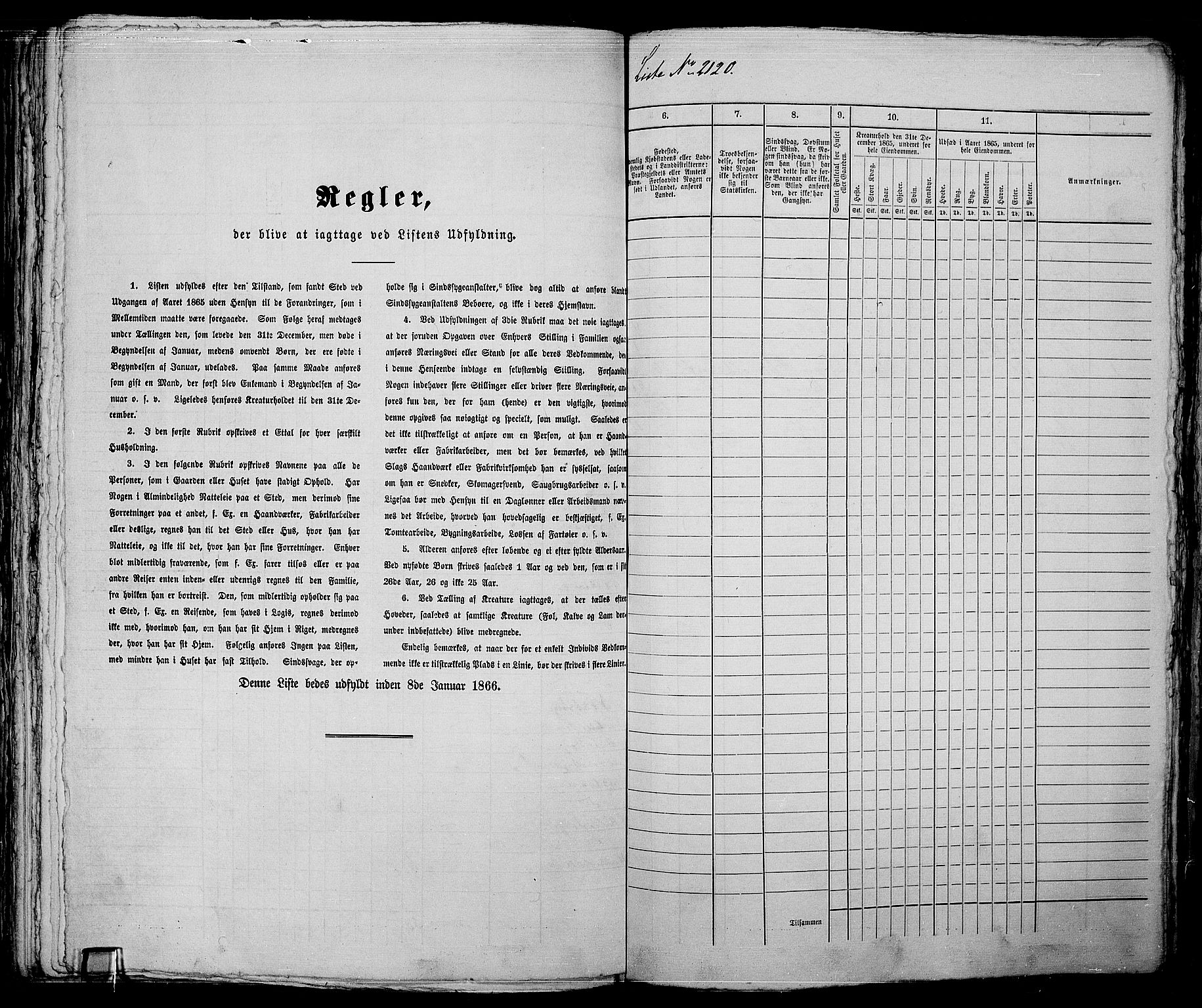 RA, 1865 census for Kristiania, 1865, p. 4731