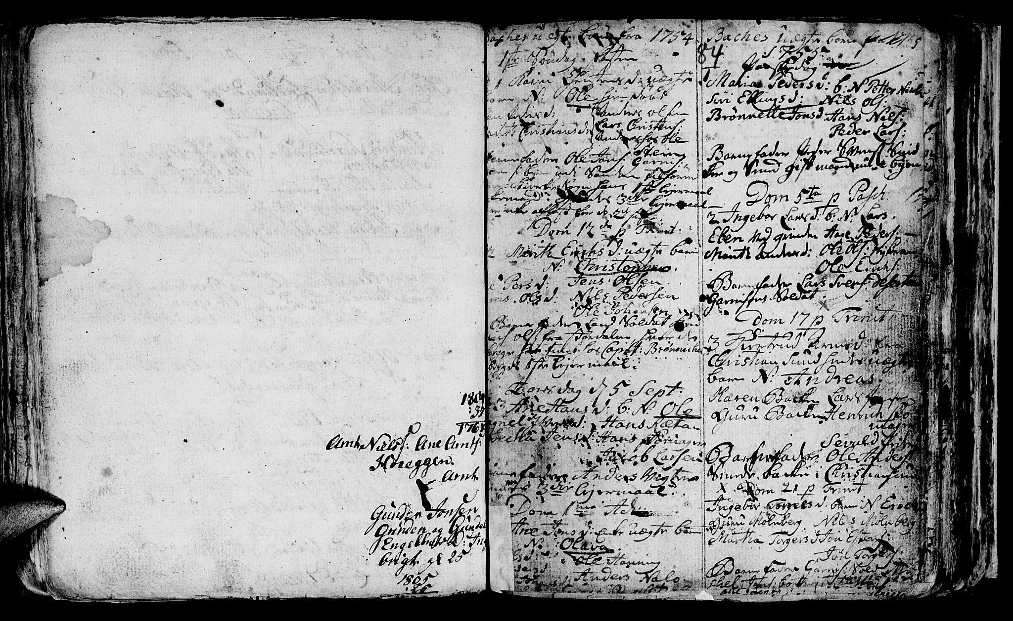 Ministerialprotokoller, klokkerbøker og fødselsregistre - Sør-Trøndelag, SAT/A-1456/604/L0218: Parish register (copy) no. 604C01, 1754-1819, p. 84