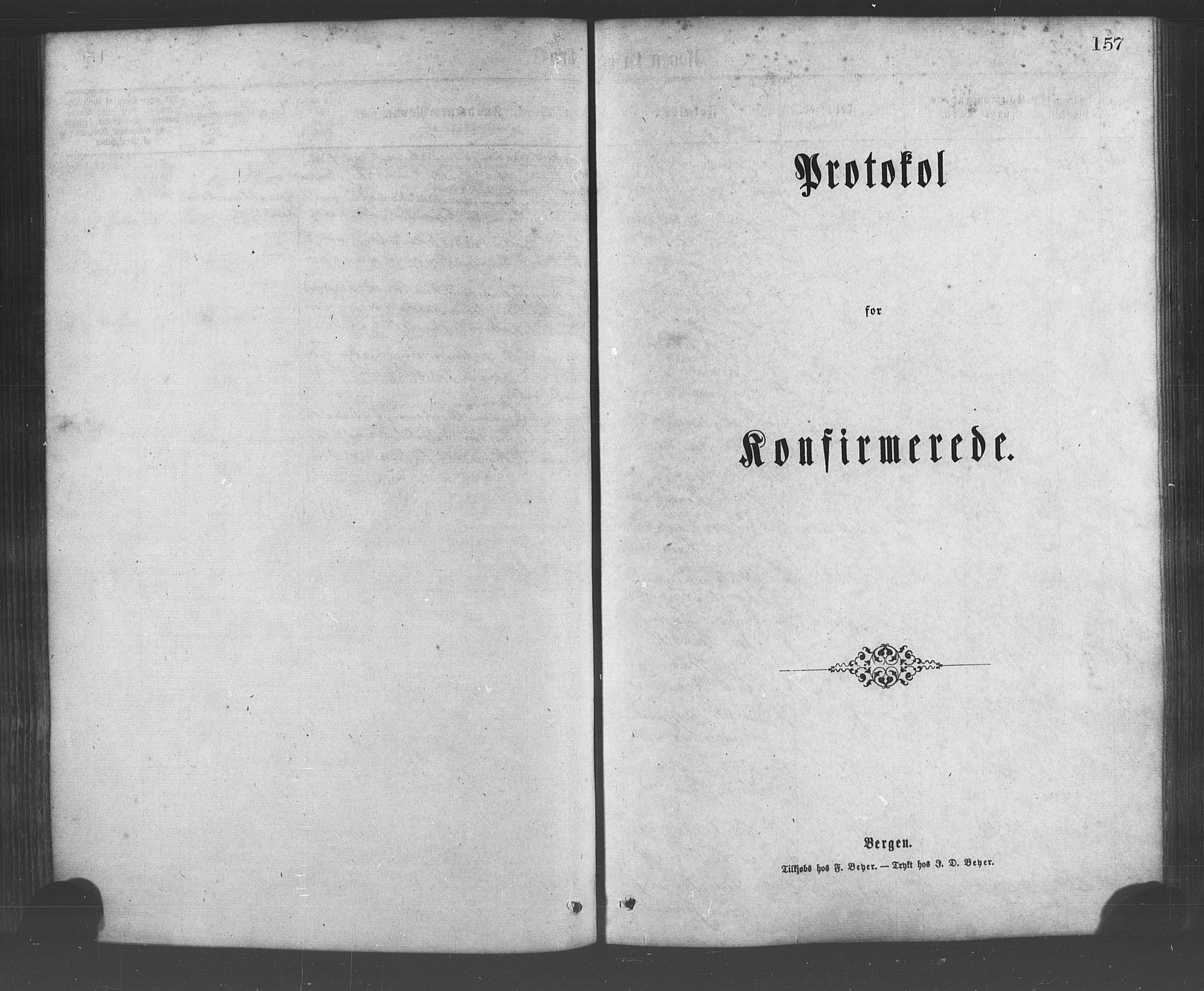 Strandebarm sokneprestembete, AV/SAB-A-78401/H/Haa: Parish register (official) no. A 9, 1872-1886, p. 157