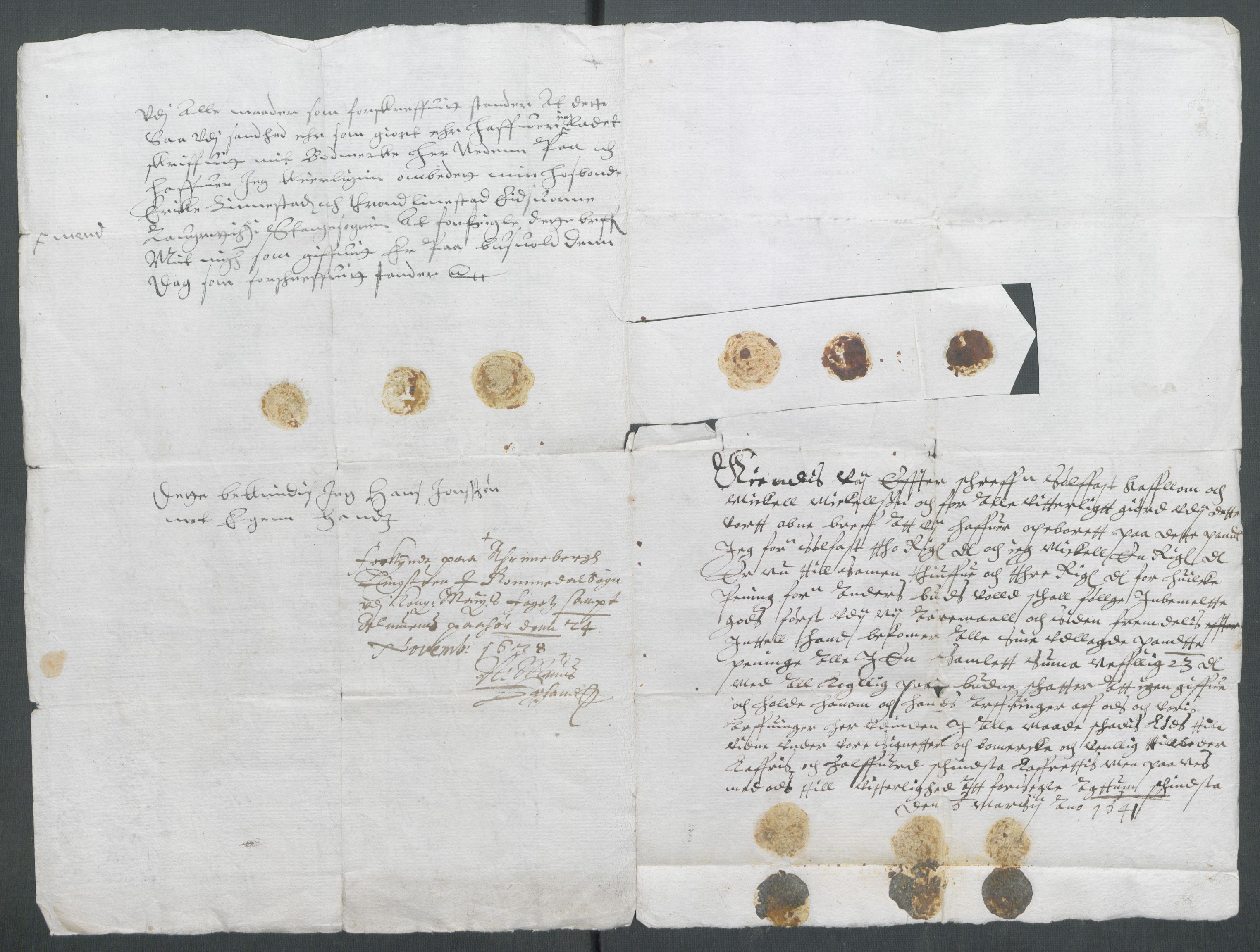 Riksarkivets diplomsamling, AV/RA-EA-5965/F02/L0144: Dokumenter, 1633, p. 11