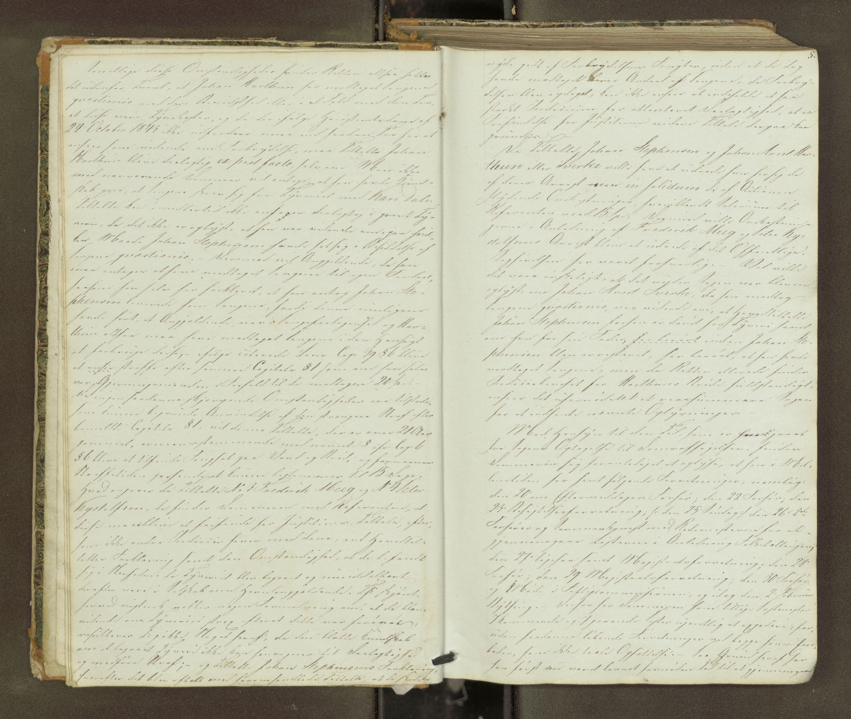 Molde byfogd, AV/SAT-A-0025/1/1A/L0005: Justisprotokoll, 1846-1849, p. 4b-5a