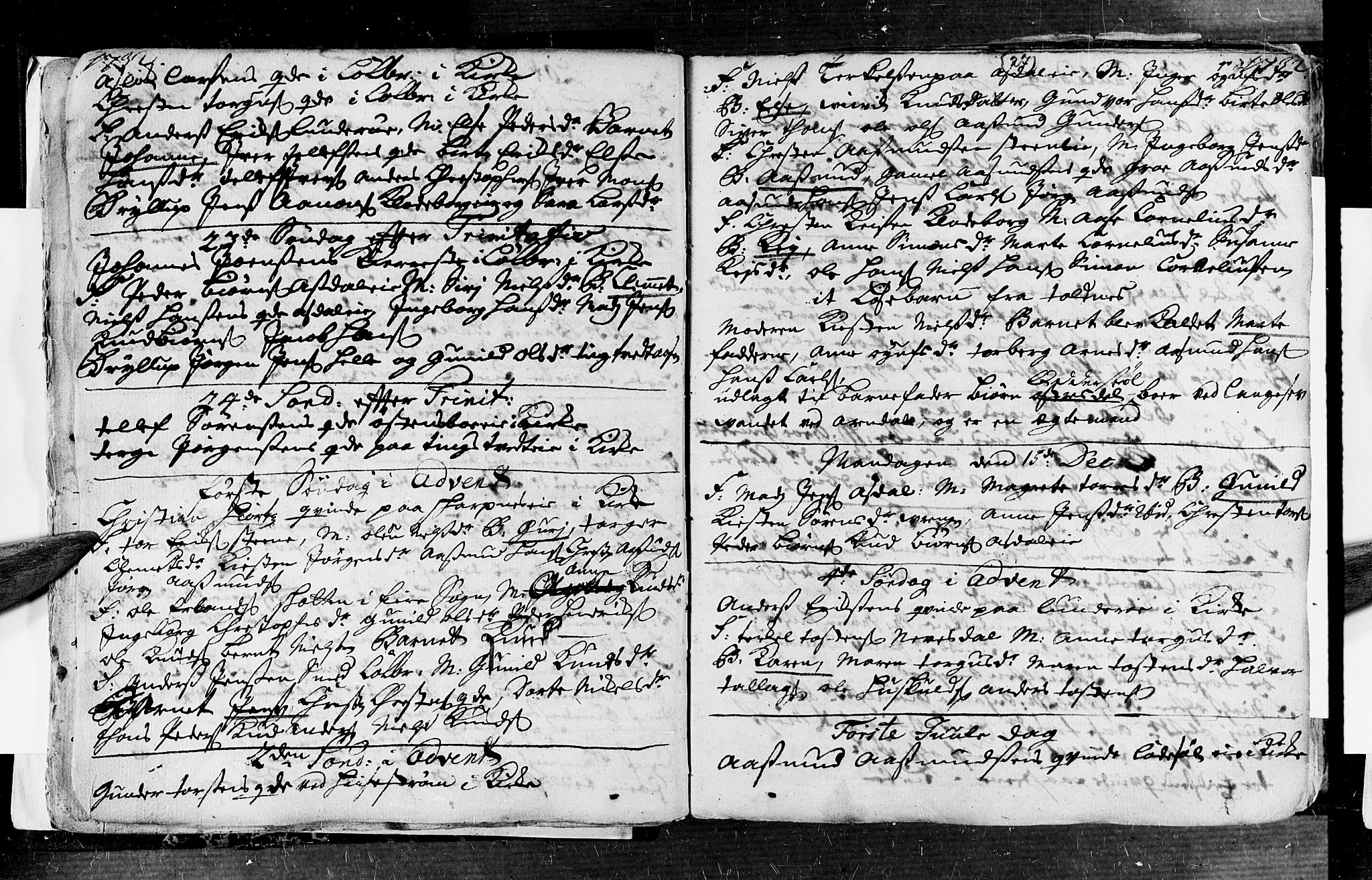 Øyestad sokneprestkontor, AV/SAK-1111-0049/F/Fa/L0004: Parish register (official) no. A 4, 1730-1750, p. 27