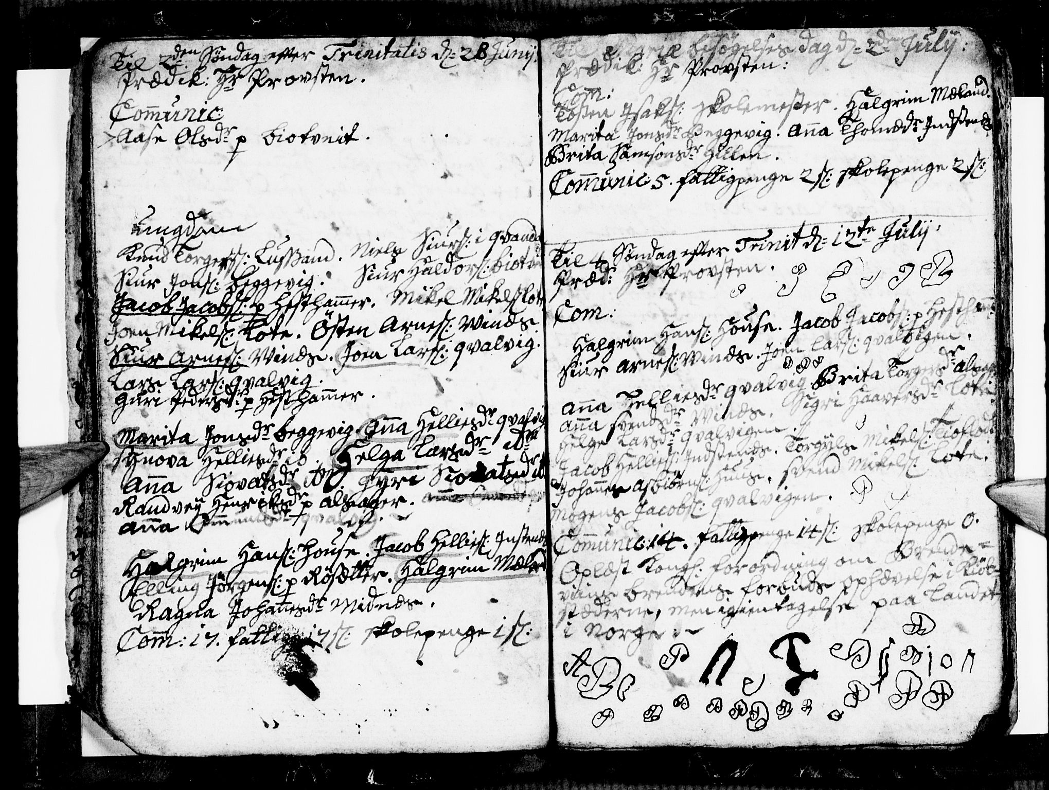 Ullensvang sokneprestembete, AV/SAB-A-78701/H/Hab: Parish register (copy) no. E 1, 1766-1769, p. 50-51