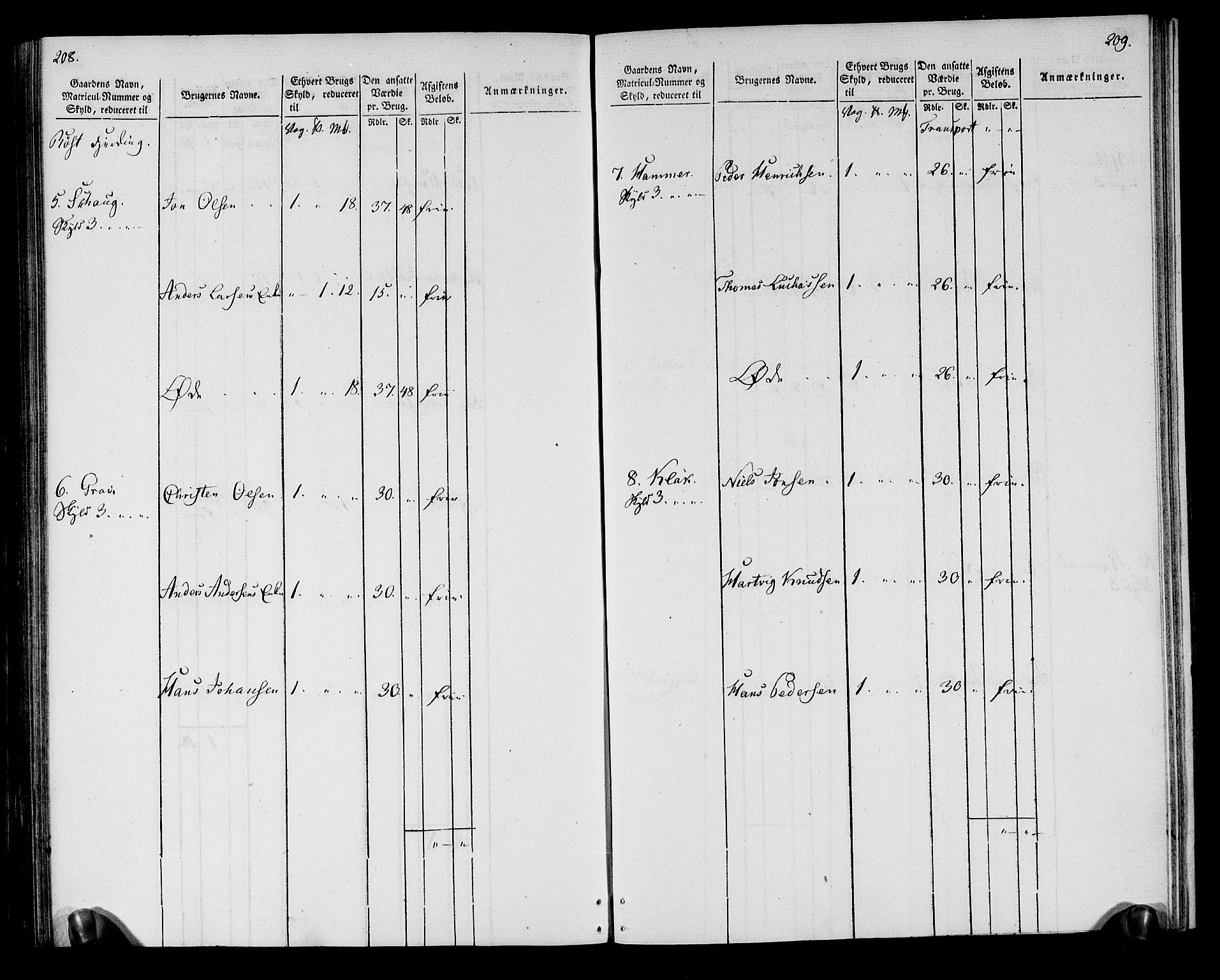 Rentekammeret inntil 1814, Realistisk ordnet avdeling, RA/EA-4070/N/Ne/Nea/L0164: Vesterålen, Andenes og Lofoten fogderi. Oppebørselsregister, 1803, p. 107