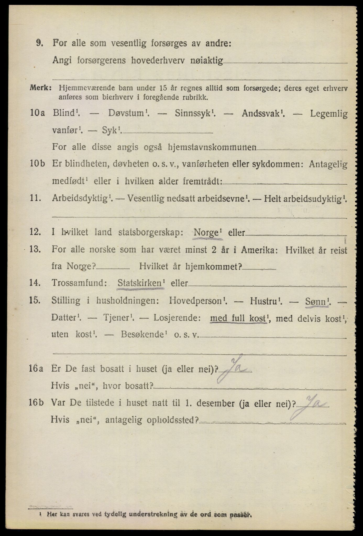 SAO, 1920 census for Enebakk, 1920, p. 2092