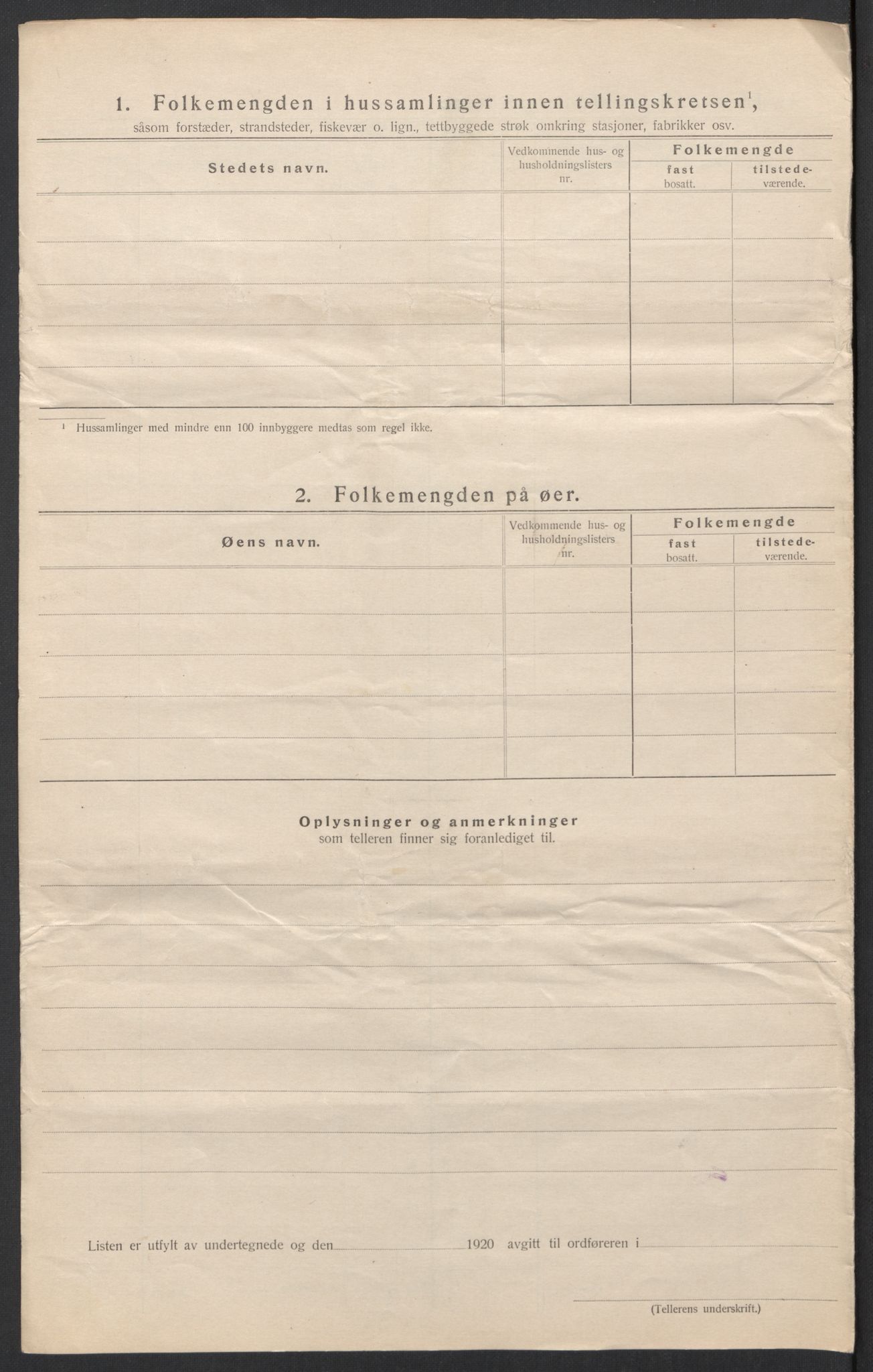 SAT, 1920 census for Sykkylven, 1920, p. 39