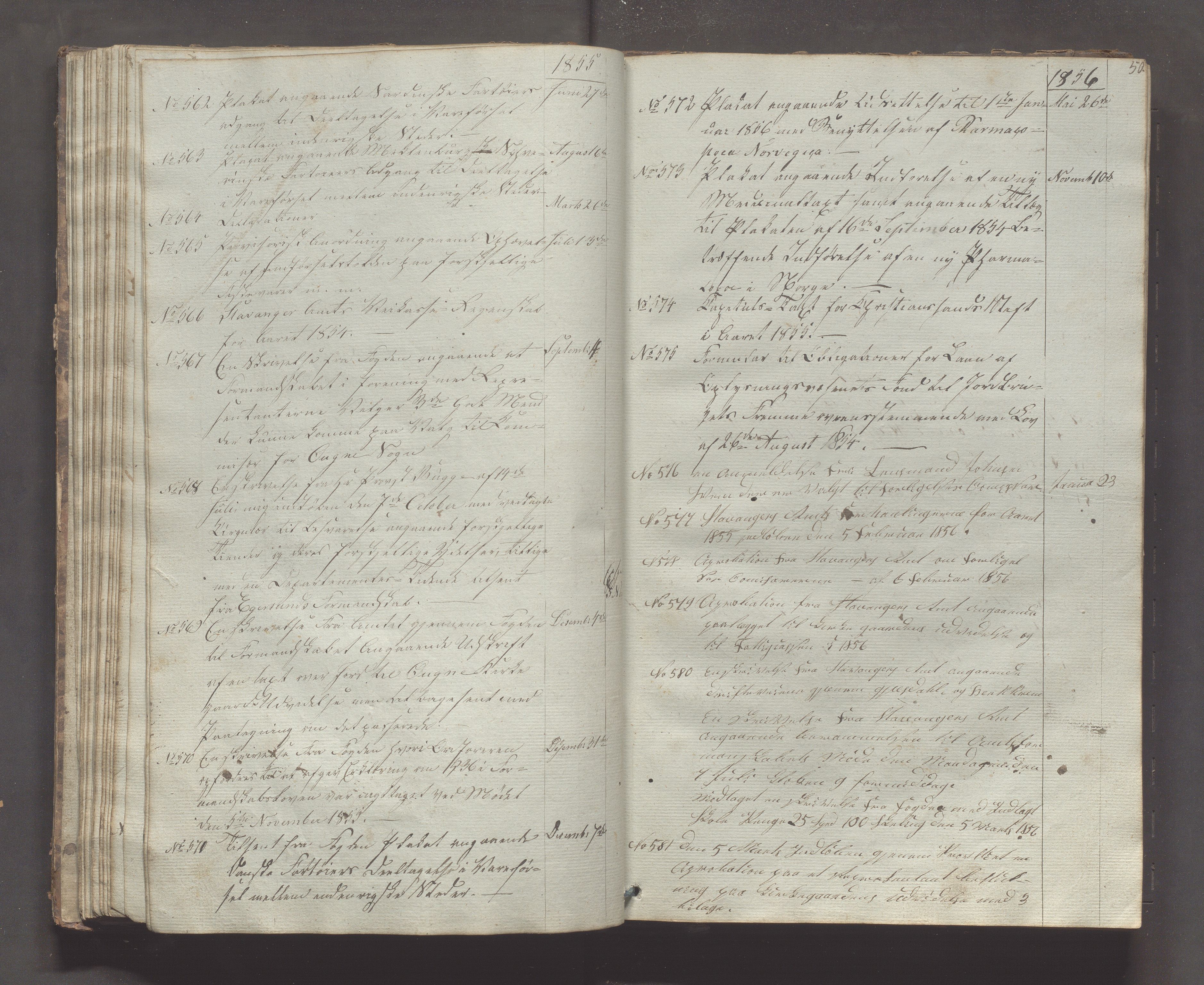 Ogna kommune- Formannskapet, IKAR/K-100909/C/L0001: Journal, 1838-1887, p. 50
