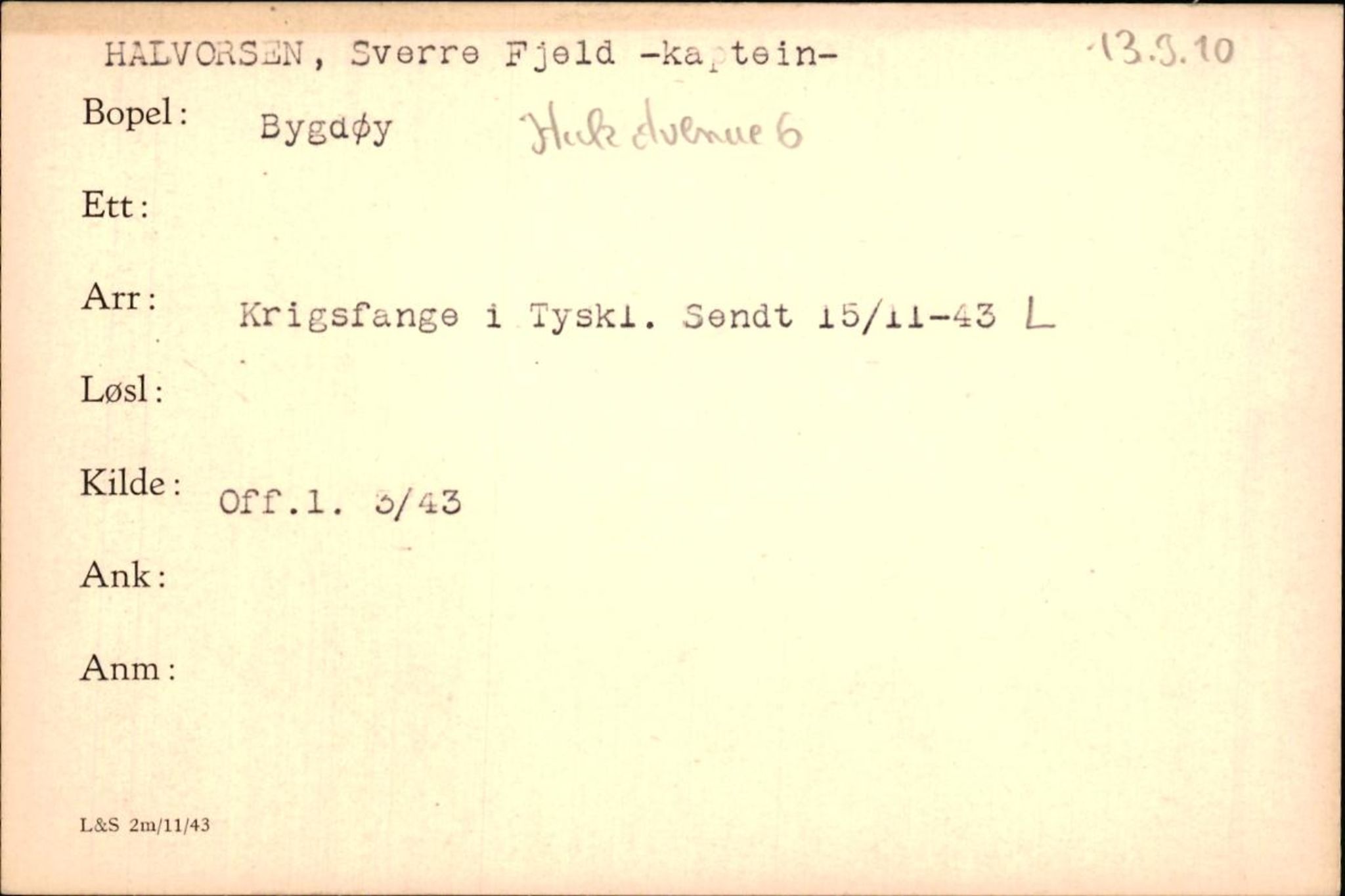 Forsvaret, Forsvarets krigshistoriske avdeling, AV/RA-RAFA-2017/Y/Yf/L0200: II-C-11-2102  -  Norske krigsfanger i Tyskland, 1940-1945, p. 366