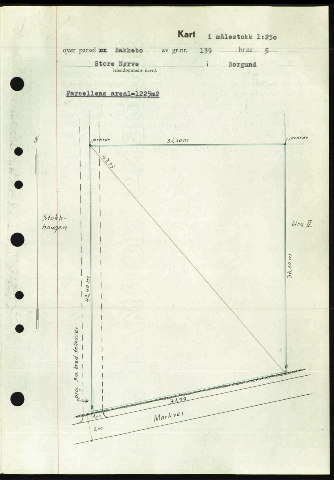 Nordre Sunnmøre sorenskriveri, AV/SAT-A-0006/1/2/2C/2Ca: Mortgage book no. A32, 1949-1949, Diary no: : 2265/1949