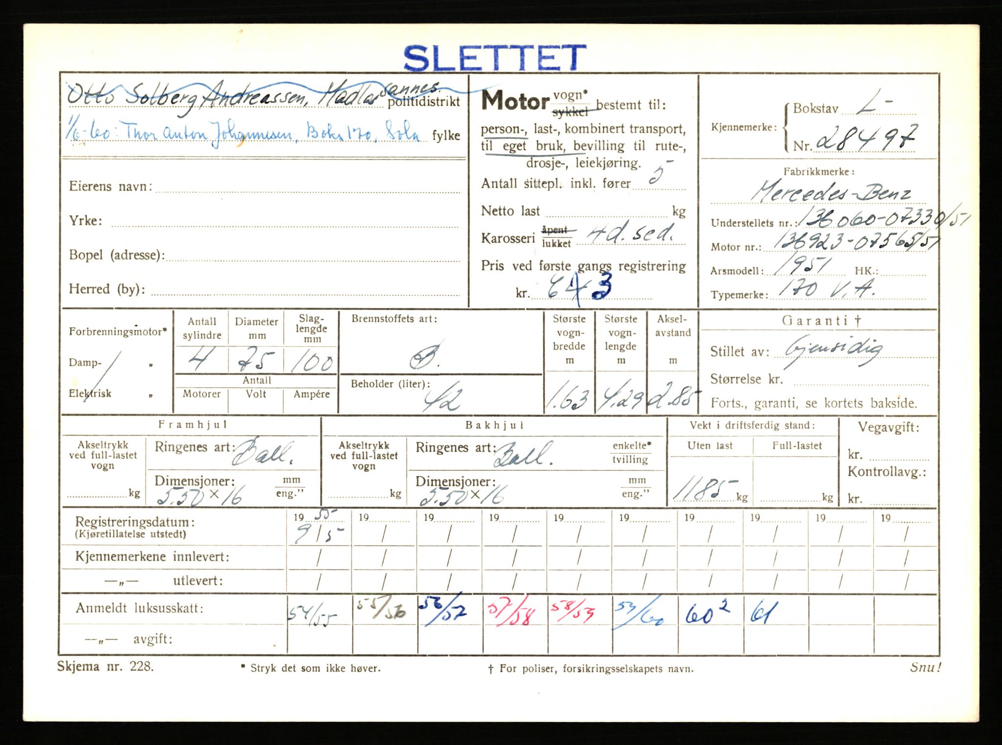 Stavanger trafikkstasjon, AV/SAST-A-101942/0/F/L0047: L-28400 - L-29099, 1930-1971, p. 289