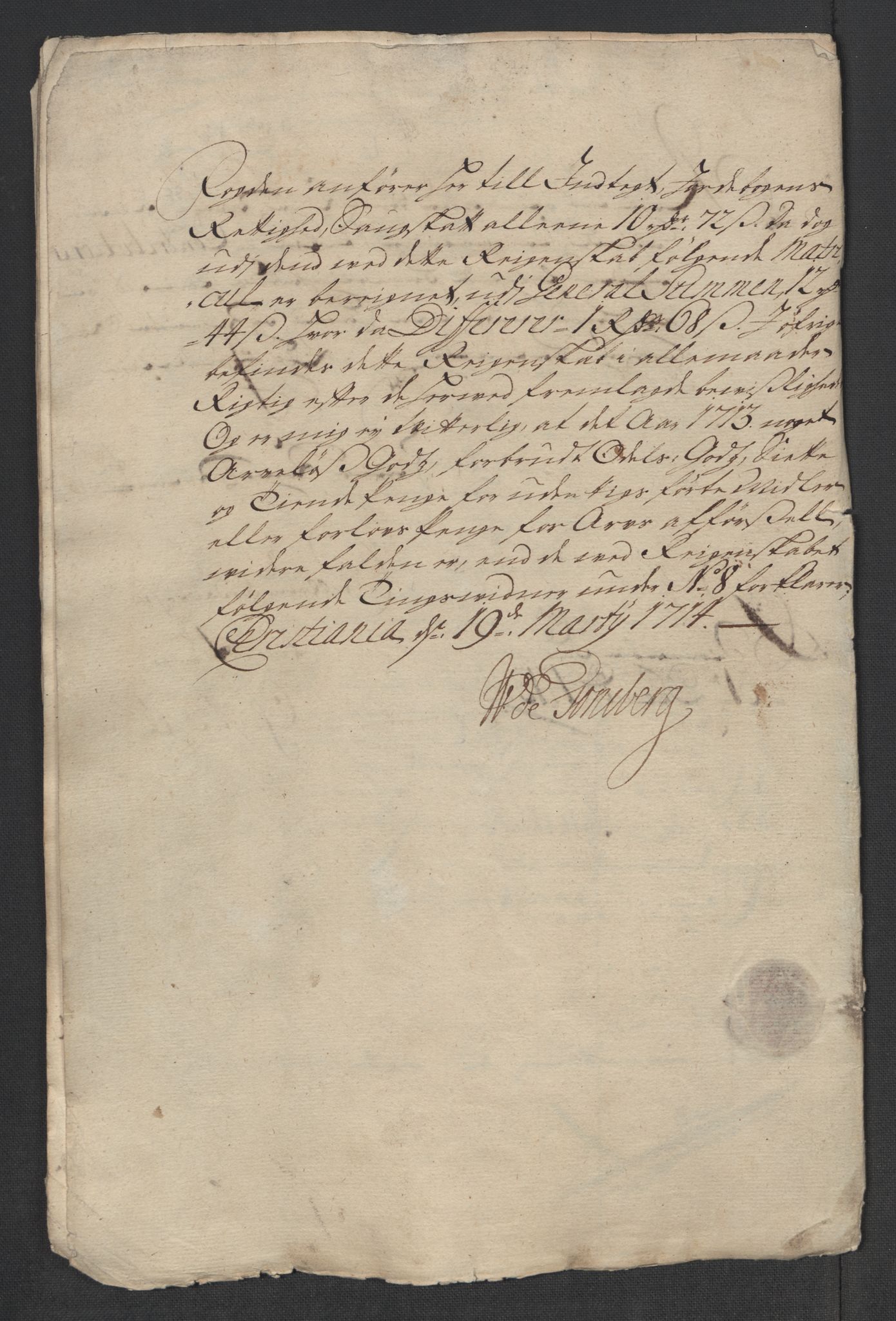 Rentekammeret inntil 1814, Reviderte regnskaper, Fogderegnskap, RA/EA-4092/R13/L0850: Fogderegnskap Solør, Odal og Østerdal, 1713, p. 16
