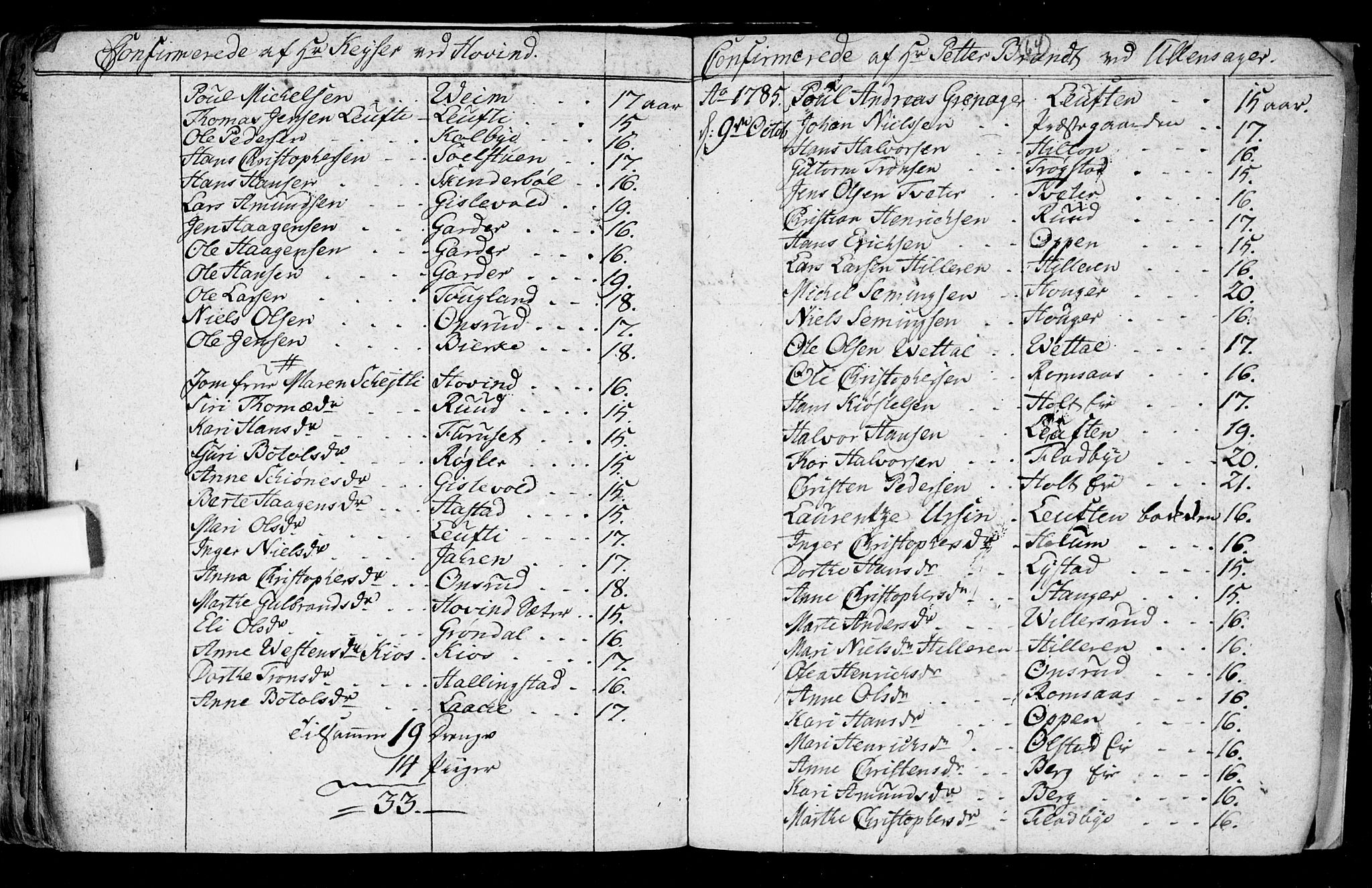 Ullensaker prestekontor Kirkebøker, SAO/A-10236a/F/Fa/L0008: Parish register (official) no. I 8, 1738-1810, p. 64