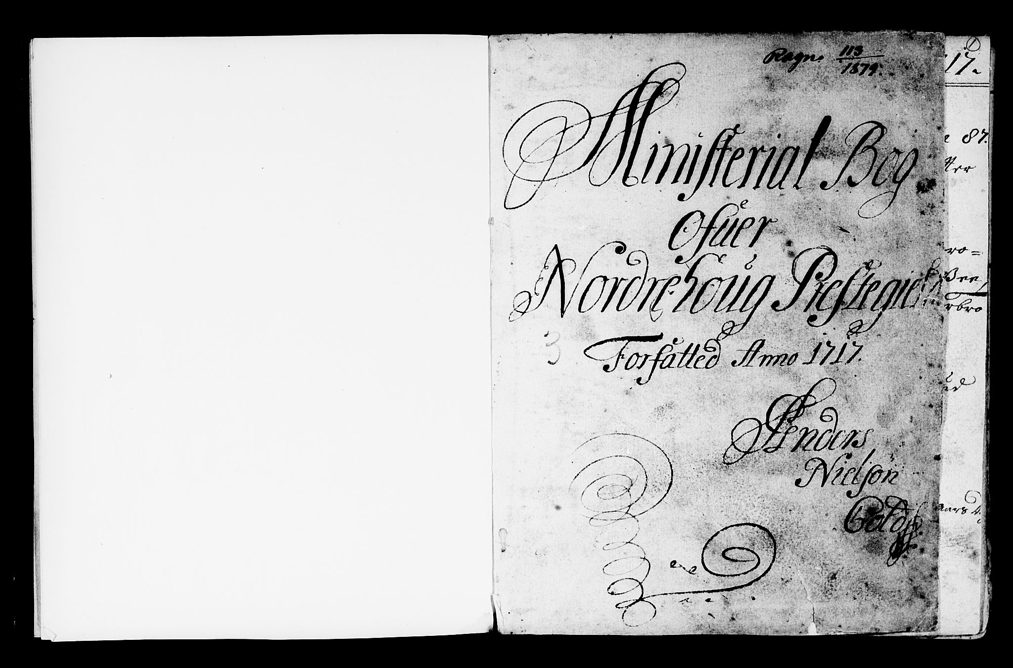 Norderhov kirkebøker, AV/SAKO-A-237/G/Ga/L0001: Parish register (copy) no. I 1, 1717-1725